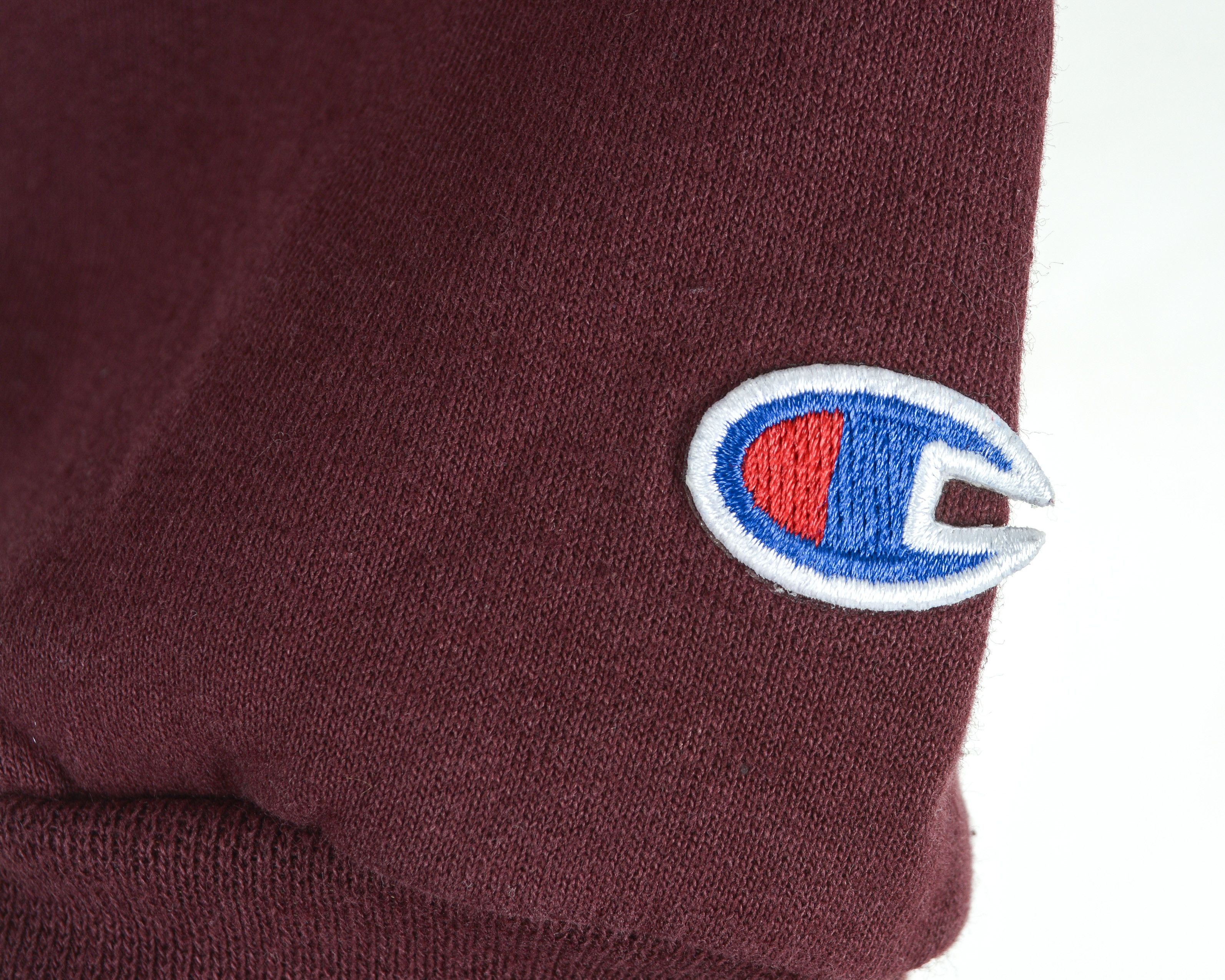 Champion × Vintage Men S Sweatshirt Jumper Pullover Streetwear Burgundy Sweater Size US S / EU 44-46 / 1 - 7 Thumbnail