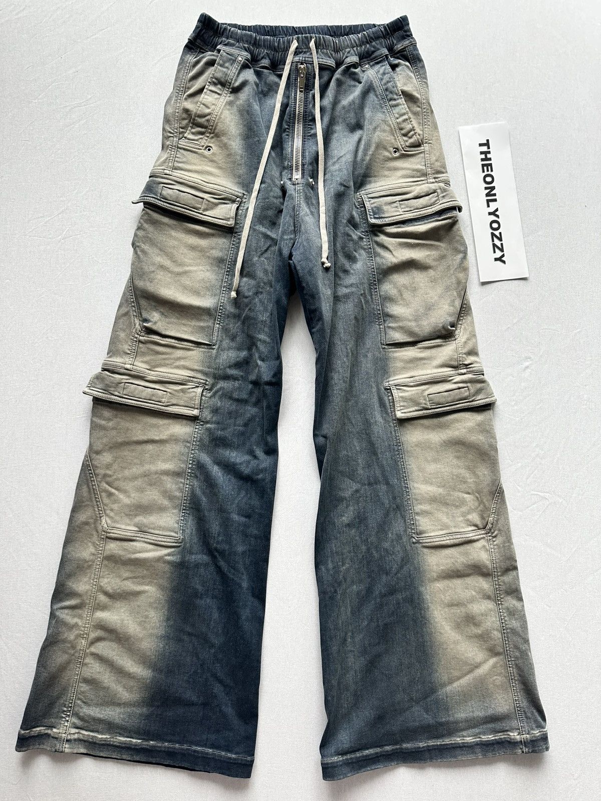 Rick Owens Drkshdw Rick Owens Drkshdw Mineral Pearl Cargo Jumbo Belas Degrade L Size US 34 / EU 50 - 1 Thumbnail