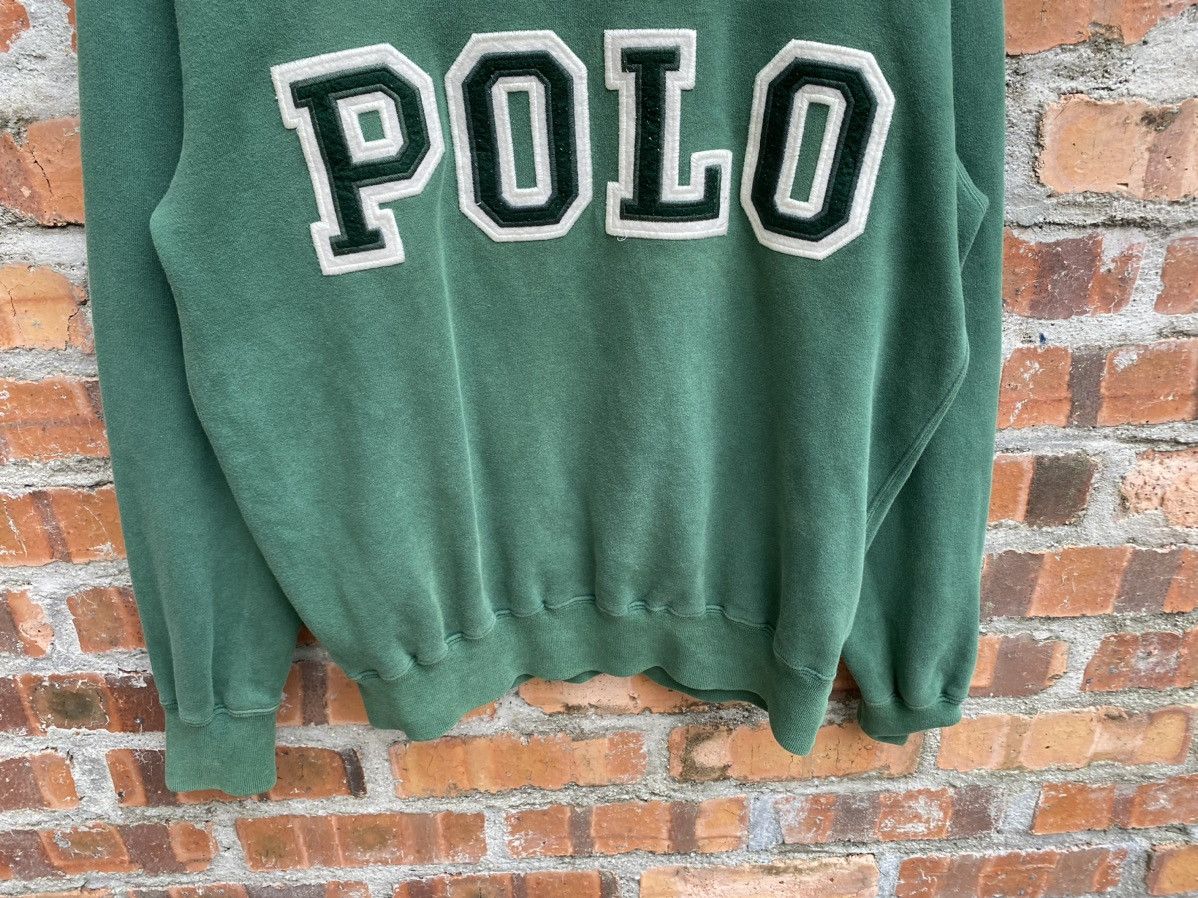 Polo Ralph Lauren 1990s Polo Ralph Lauren Spell out logo sweatshirt Size US M / EU 48-50 / 2 - 4 Thumbnail