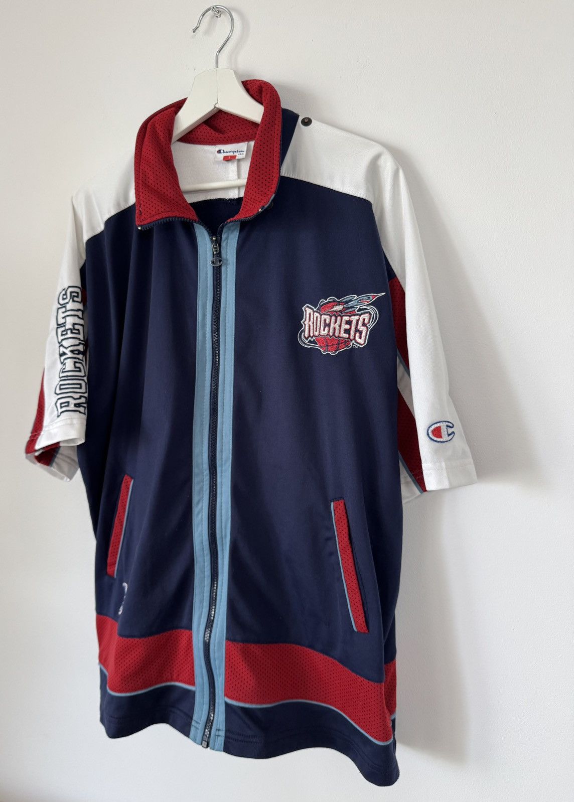 Champion Vintage Champion NBA Houston Rockets Track Jacket Size US L / EU 52-54 / 3 - 4 Thumbnail