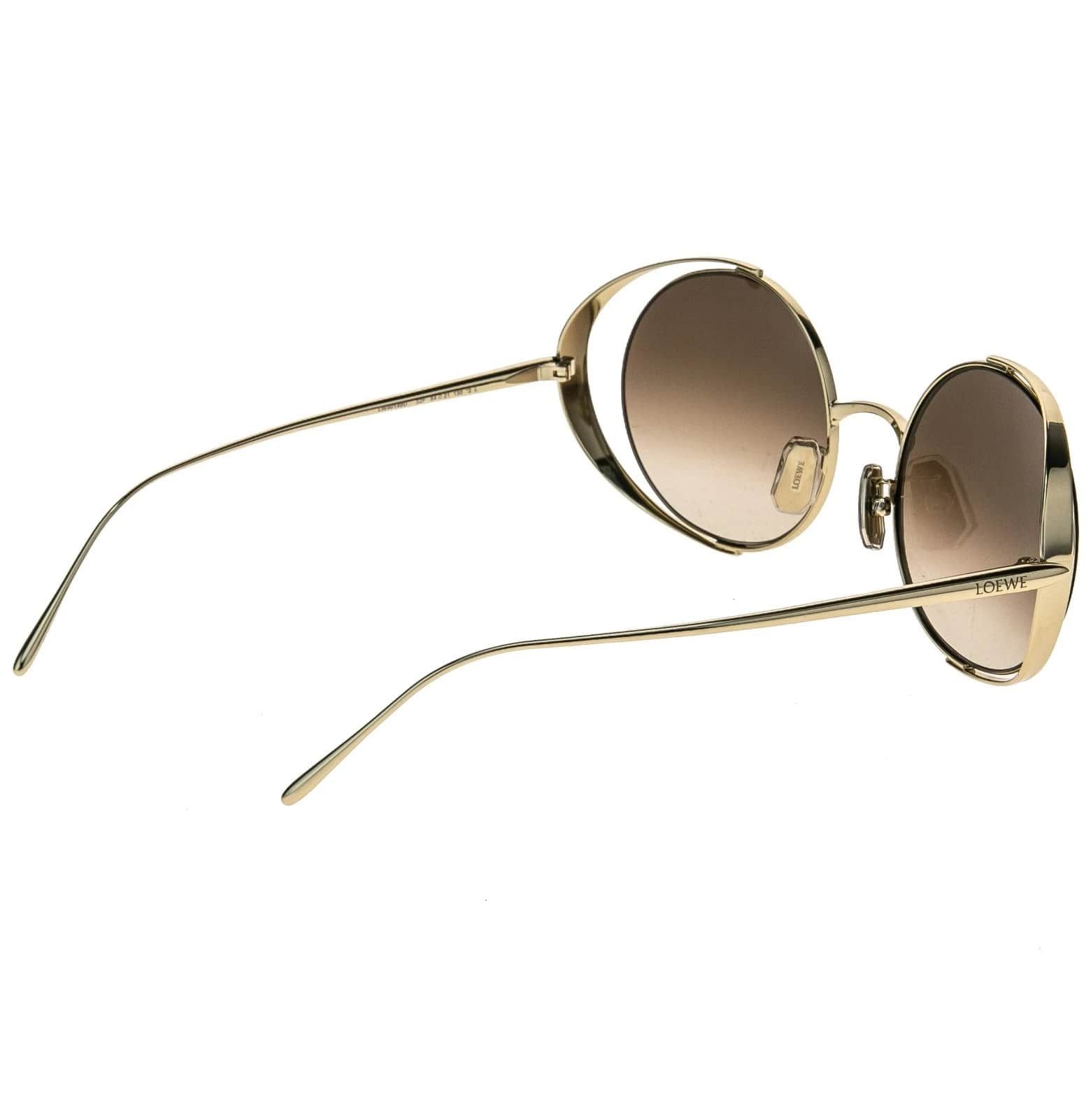 Loewe LOEWE LW40149U 40149 Metal Round Gold Brown Sunglasses 32F Size ONE SIZE - 2 Thumbnail
