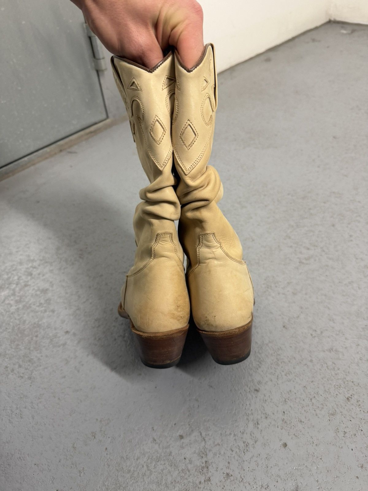 Sancho Boots Sancho Waved Cowboy Y2K Streetwear Boots Size US 7 / IT 37 - 8 Thumbnail