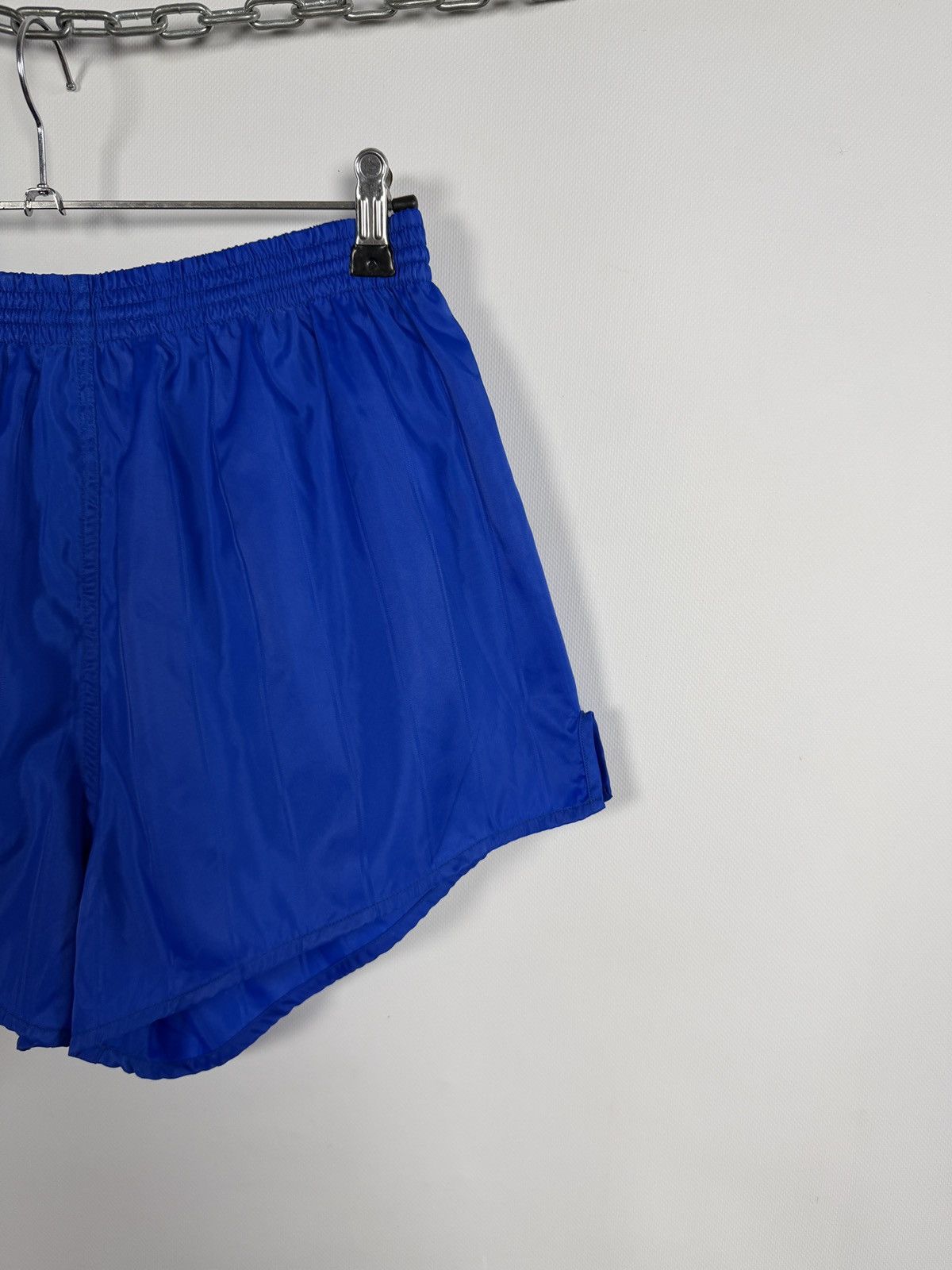 Erima Vintage 90s Erima Nylon Running Athletic Shorts Blue Size 6 Size US 38 / EU 54 - 2 Thumbnail