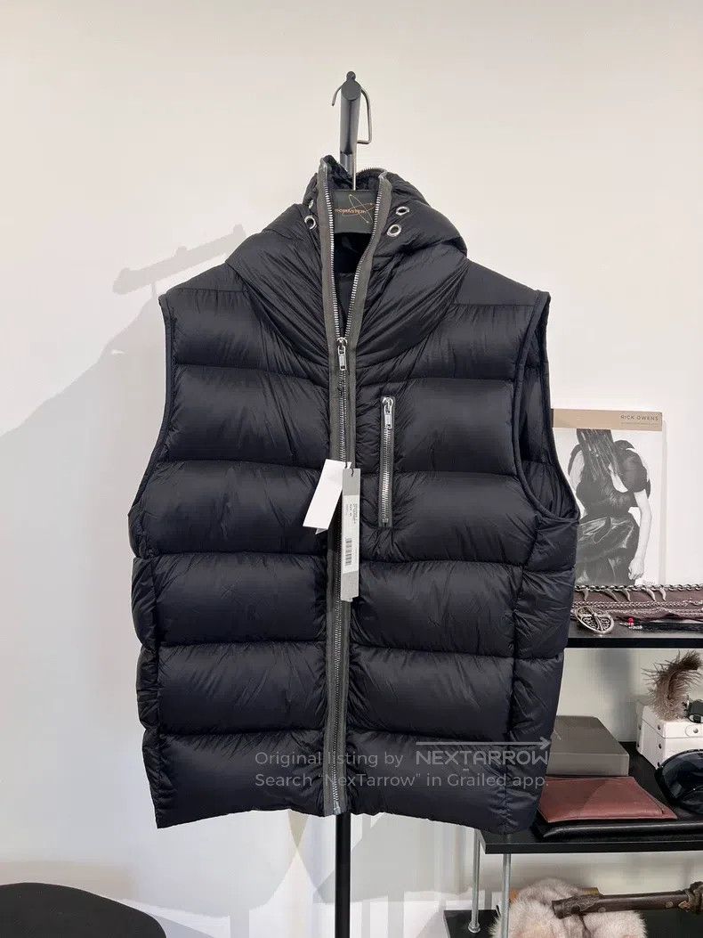 Rick Owens Rick Owens Sharkhead Puffer Vest Jacket Size US M / EU 48-50 / 2 - 2 Thumbnail
