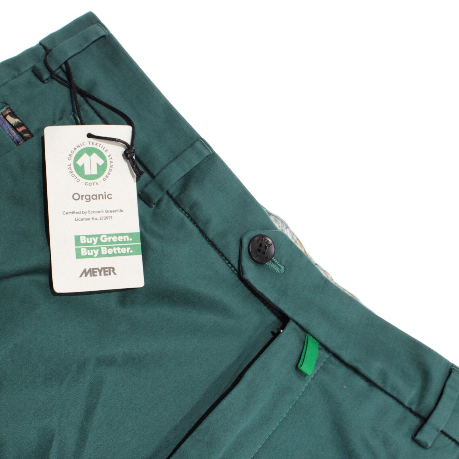 Other Meyer New with tags Chino Size 34 US In Green Size US 34 / EU 50 - 1 Thumbnail