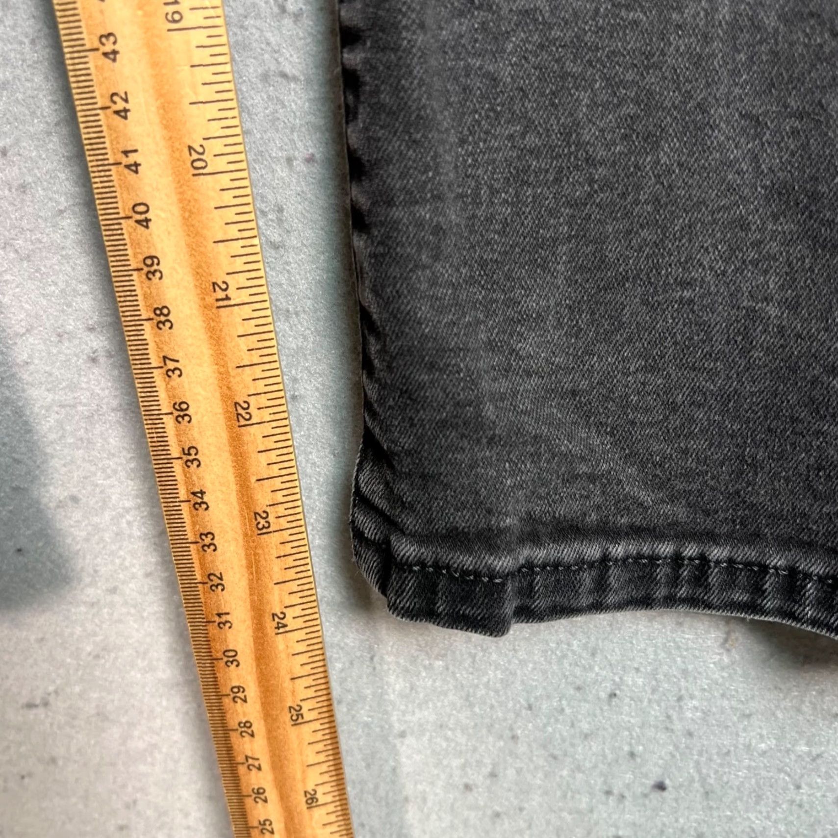 Topman Topman Mens Jeans Skinny Denim Black 34x28 5-Pocket Stretch Inseam 24 Regular Shirt? Size US 34 / EU 50 - 7 Thumbnail