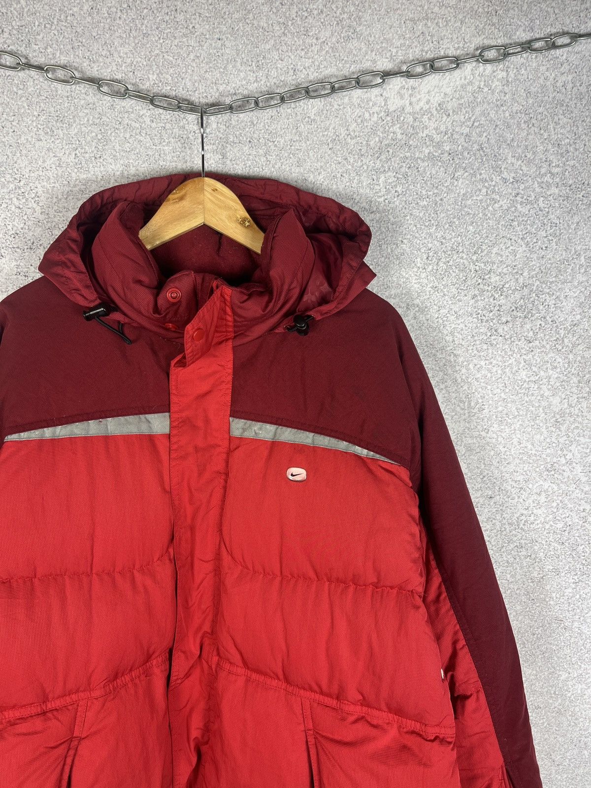 Nike Vintage Nike SPRTSDLX Duck Down Puffer Jacket Size US XL / EU 56 / 4 - 2 Thumbnail