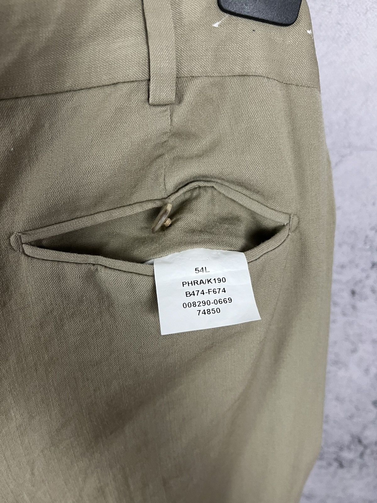 Yves Saint Laurent Vintage Yves Saint Laurent Formal Trousers Size 54L - 12 Thumbnail