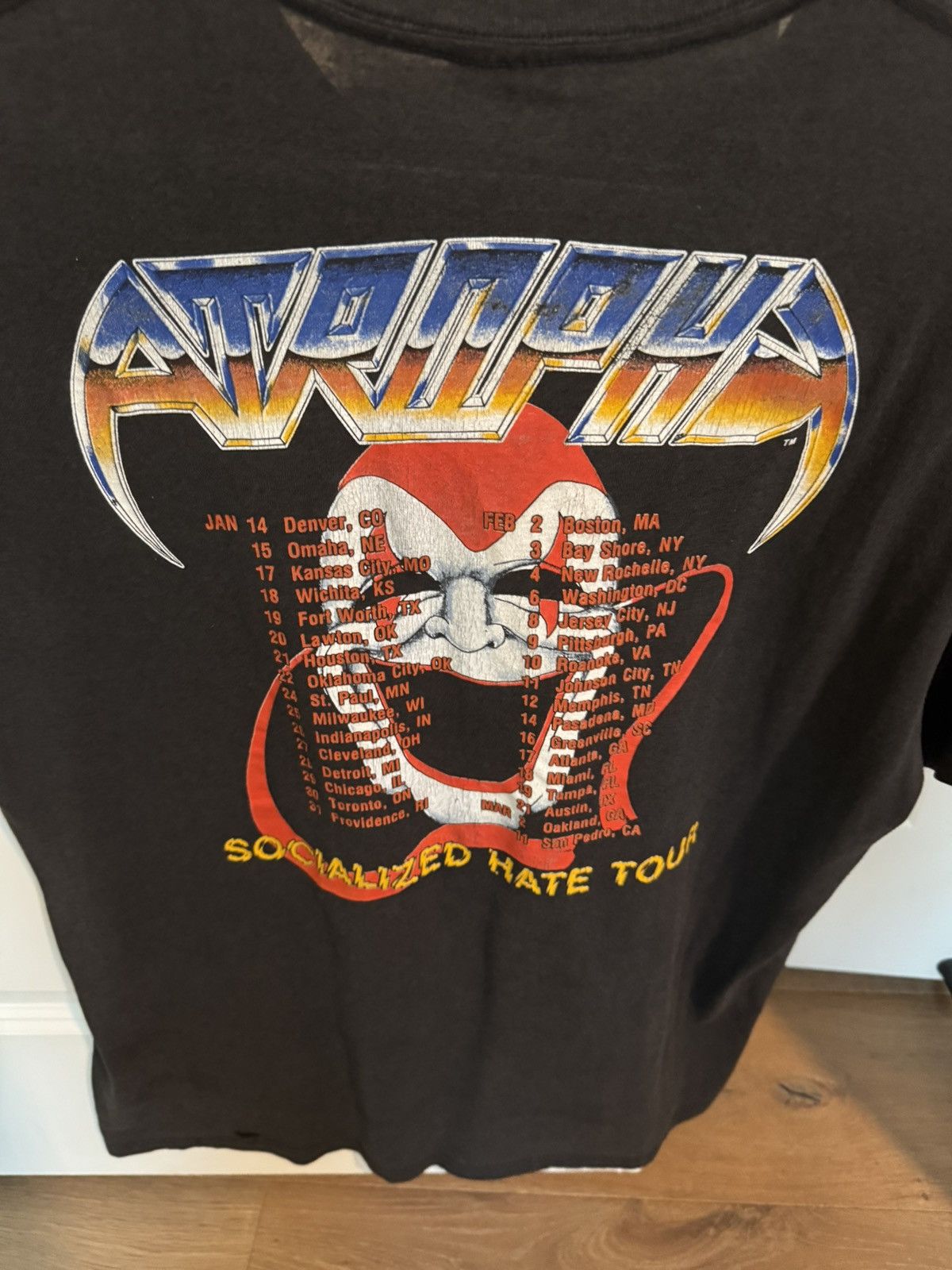 Other RARE Vintage 1988 Atrophy Band Tee Size US XL / EU 56 / 4 - 4 Thumbnail
