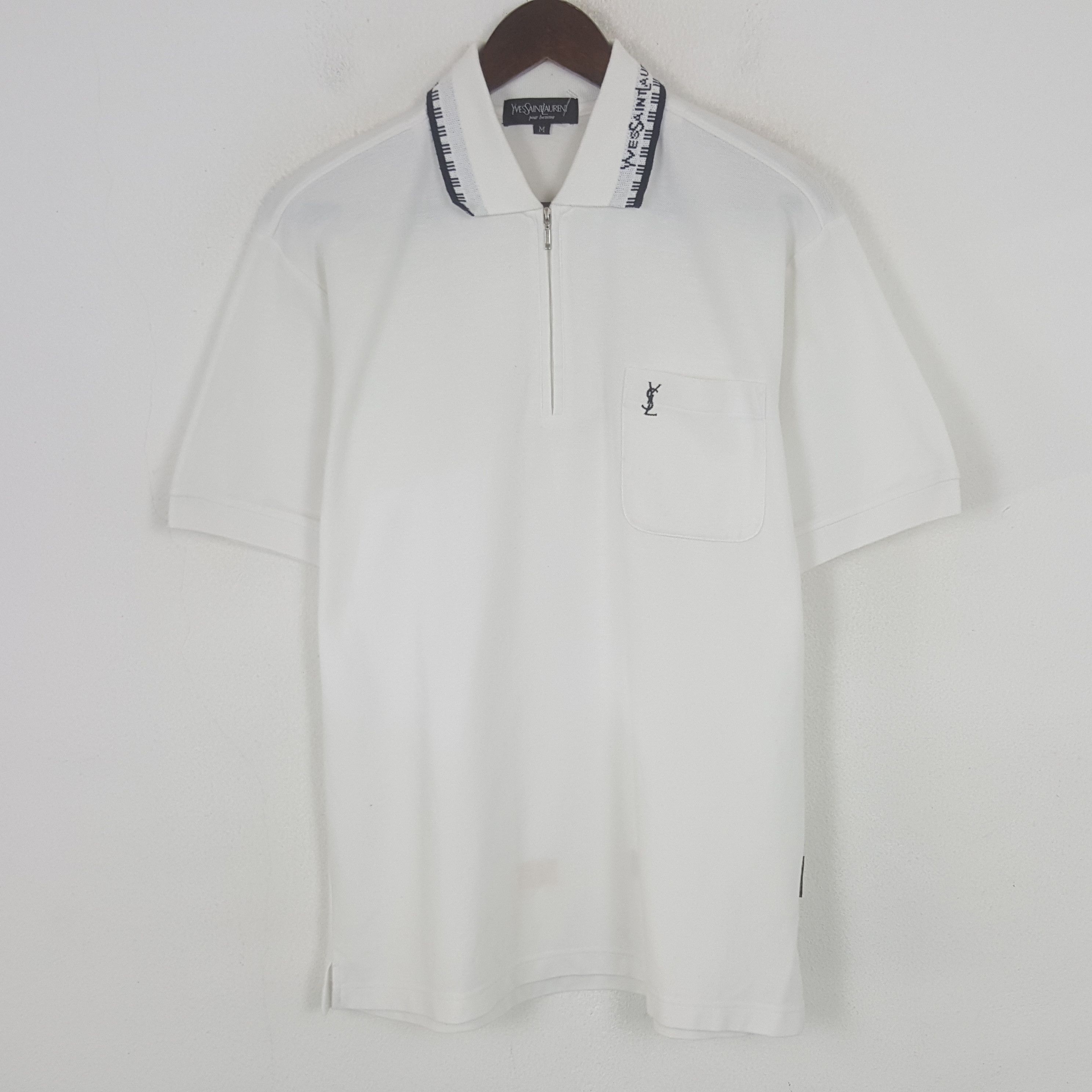 Other Vintage Yves Saint Laurent Designer Tshirt Size US L / EU 52-54 / 3 - 1 Thumbnail
