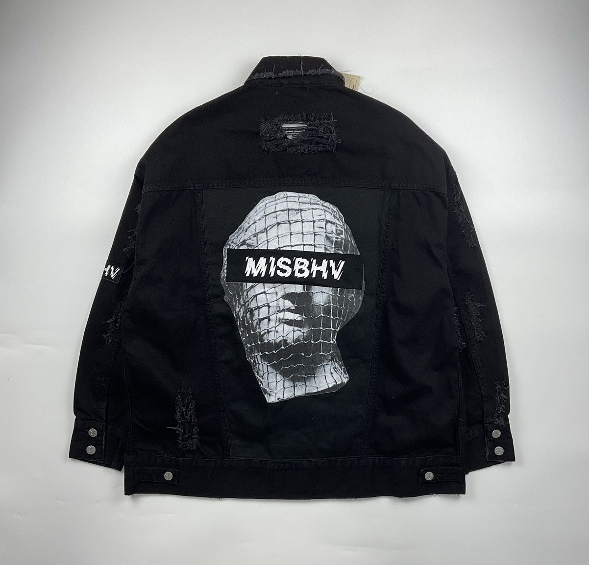 Misbhv MISBHV A/W'16-17 "Hard Core" Denim Jacket Size US L / EU 52-54 / 3 - 2 Thumbnail