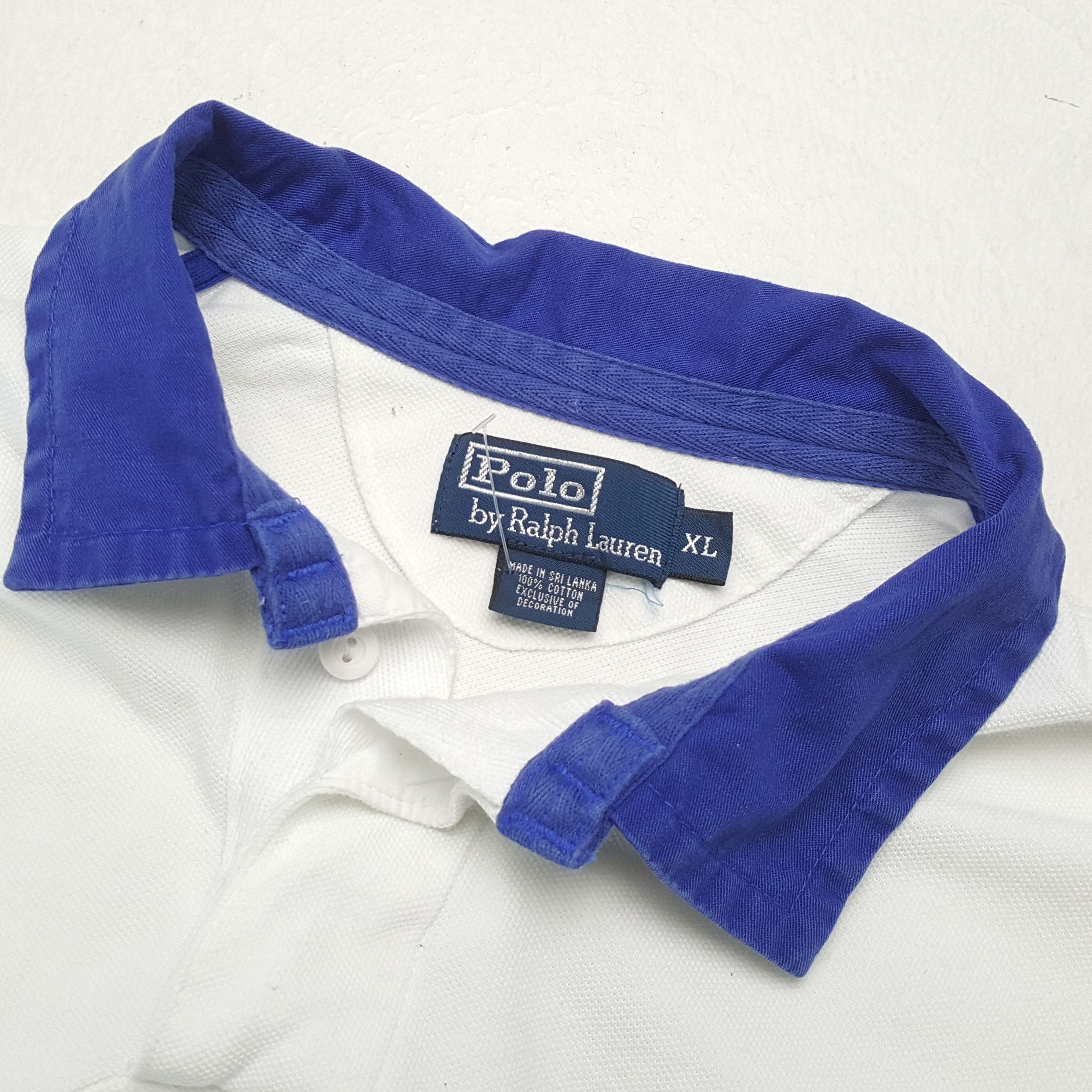 Polo Ralph Lauren × Vintage Vintage POLO by RALPH LAUREN Fashion Brand Polos Shirt Size US XL / EU 56 / 4 - 7 Thumbnail