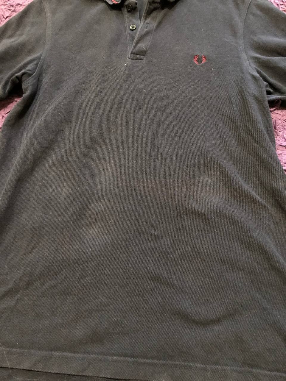 Fred Perry Vintage Streetwear T-Shirt Fred Perry polos black logo Size US L / EU 52-54 / 3 - 6 Thumbnail