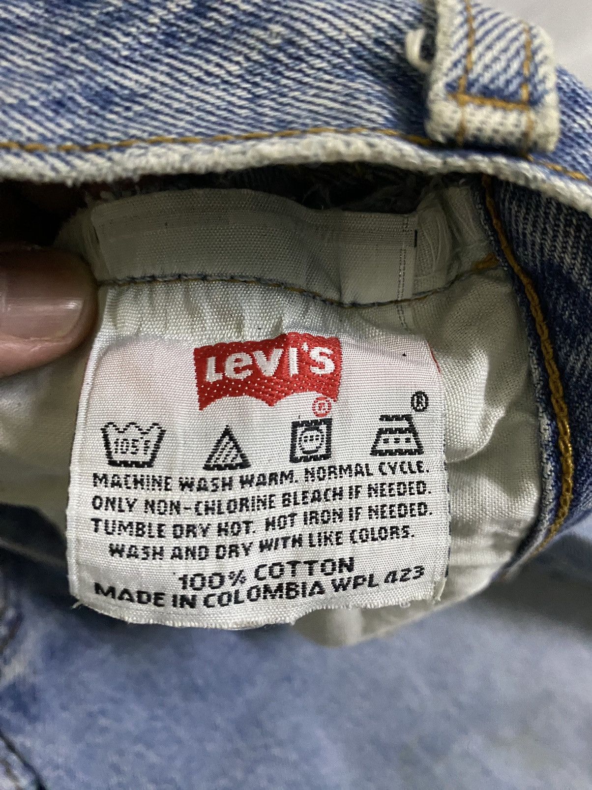 Levi's Vintage 90s Levi’s 501 Jeans X Mickey Mouse Size US 32 / EU 48 - 14 Thumbnail