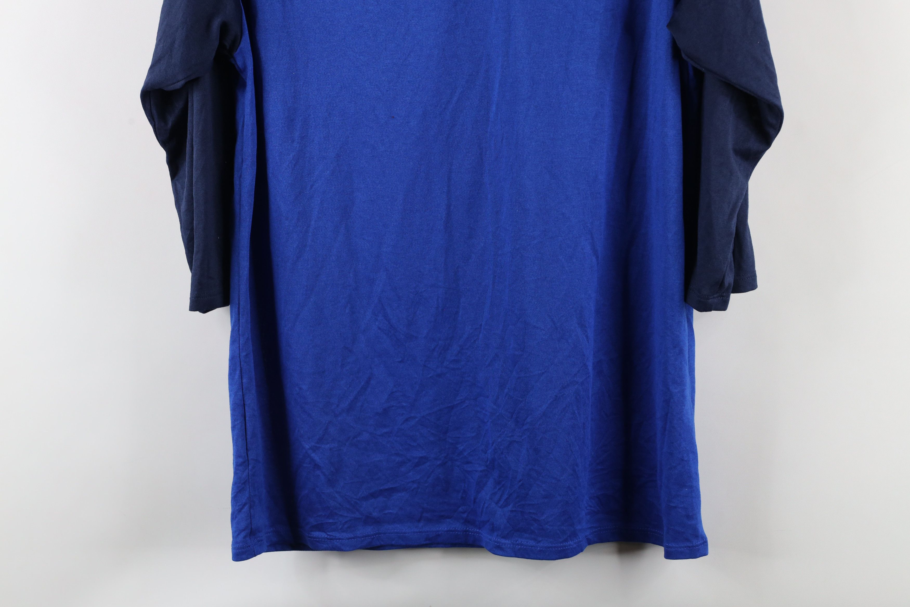 Nike × Vintage Nike Baseball Ken Griffey Jr 3/4 Sleeve Raglan T-Shirt Blue Size US M / EU 48-50 / 2 - 11 Thumbnail