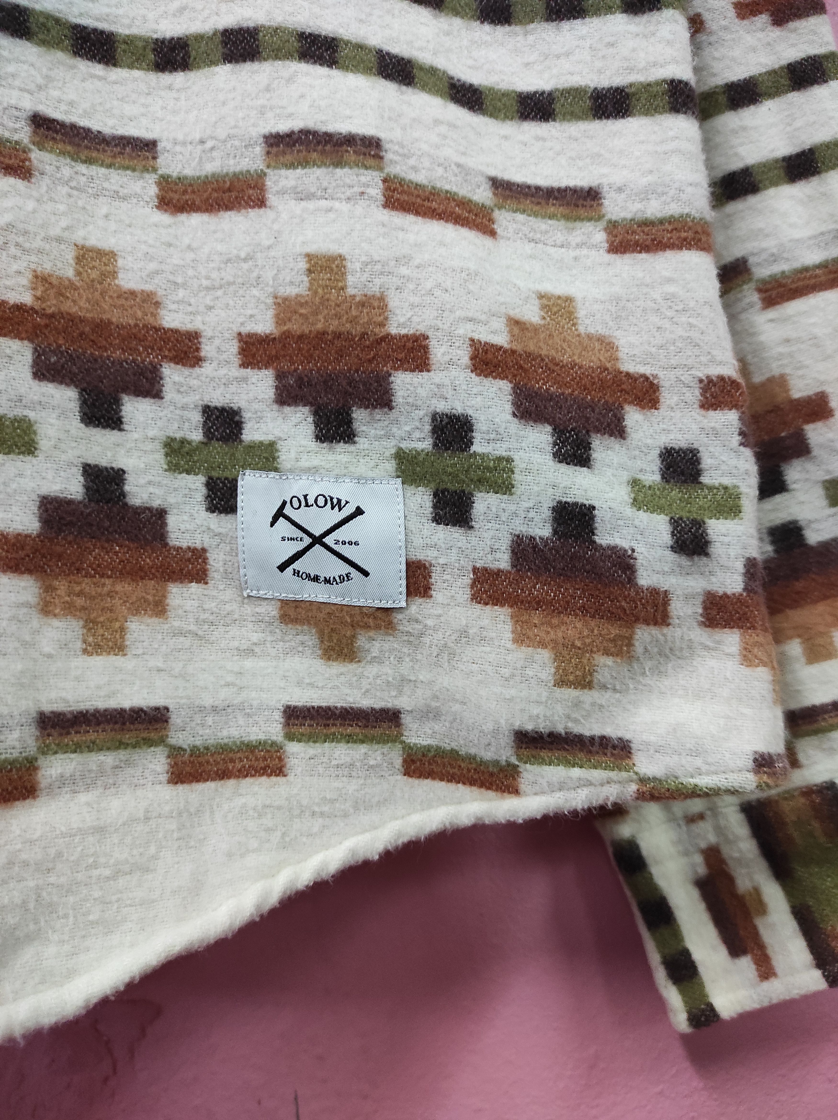 Flannel × Portuguese Flannel OLOW SAINT NAZAIRE DOUBLE POCKET FLANNEL SHIRT BUTTON UP Size US XL / EU 56 / 4 - 5 Thumbnail