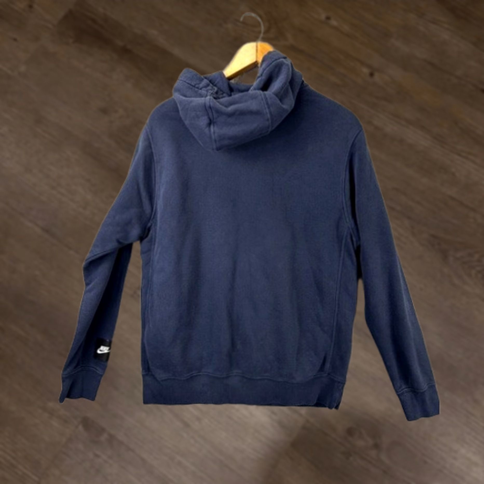 Nike Nike Just Do It Hoodie Sweatshirt Mens Medium Blue Pullover Hooded Logo Graphic Print Size US M / EU 48-50 / 2 - 1 Thumbnail