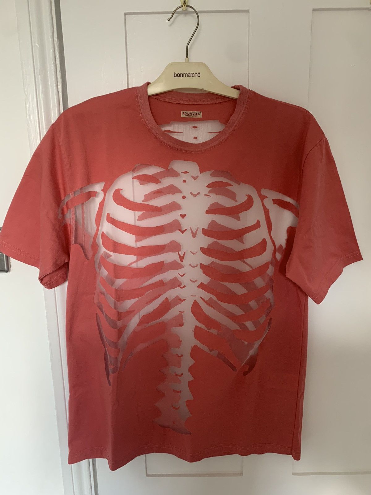 Transparent Kapital skeleton t-shirt