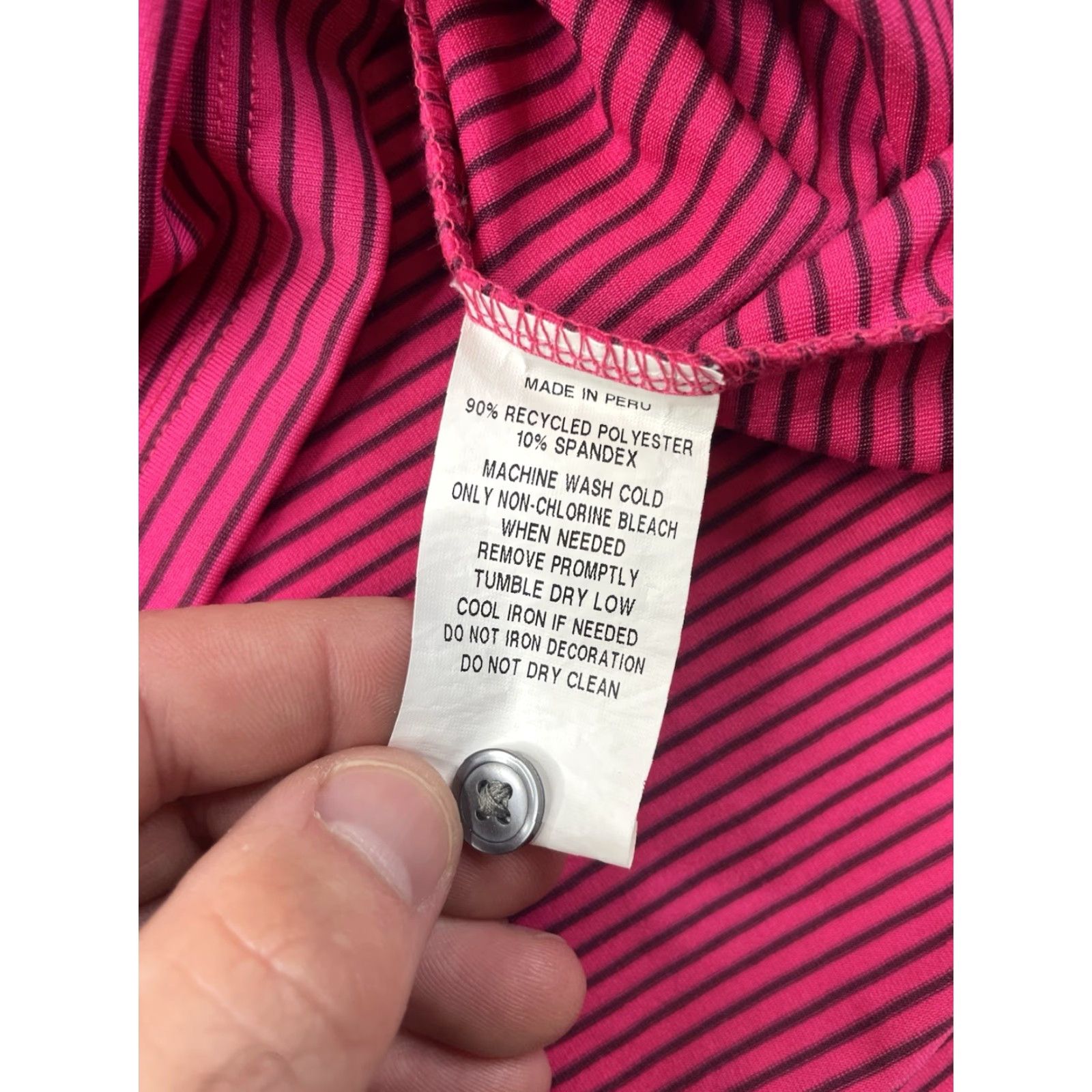 Vintage Greyson Polo Shirt Short Sleeve Performance Golf Pink Striped M Regular Men Vintage No Size US M / EU 48-50 / 2 - 7 Thumbnail