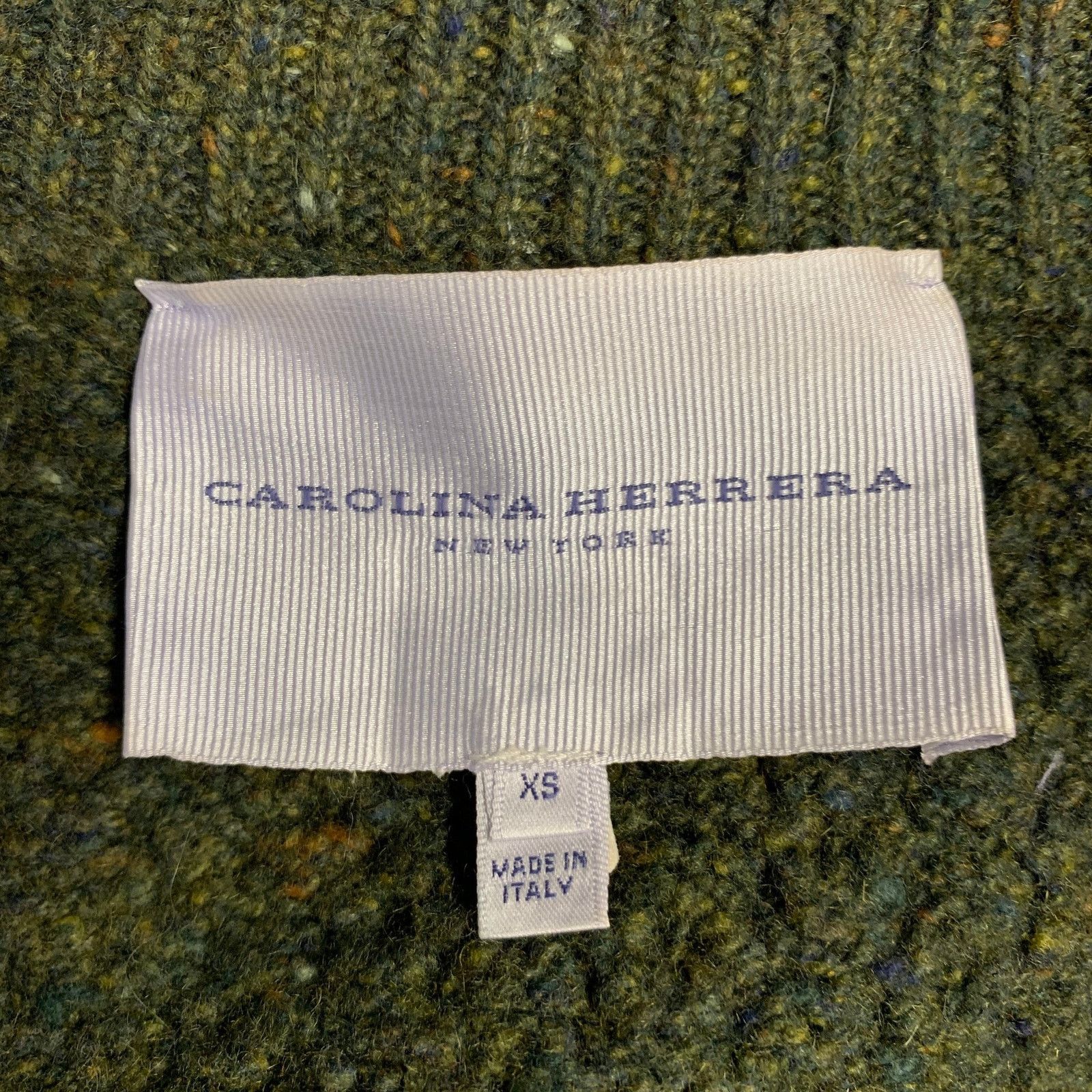 Carolina Herrera CAROLINA HERRERA Size XS Wool Cashmere Blend Cable Knit Coat Size XS / US 0-2 / IT 36-38 - 5 Thumbnail