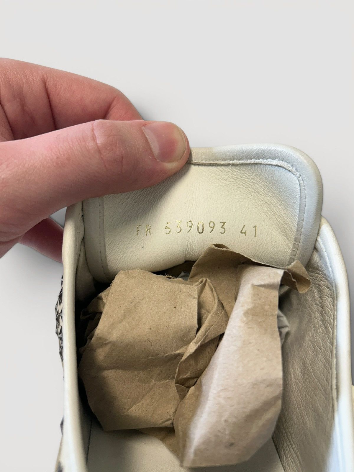 Saint Laurent Paris SS2019 Court Classic Star Stud Leather Sneakers Size US 8 / EU 41 - 8 Thumbnail