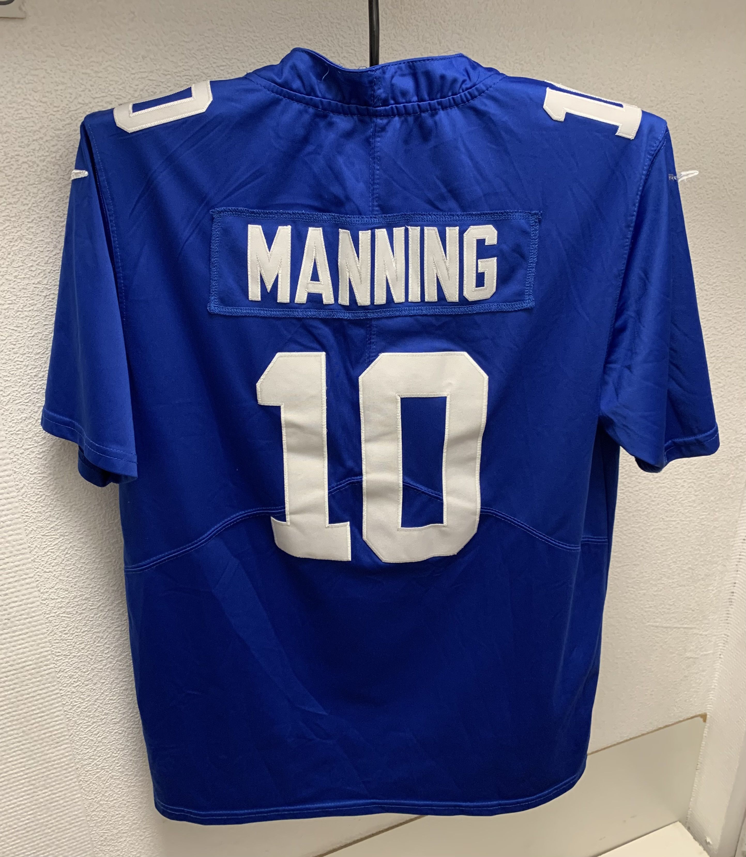 NFL Eli Manning 10 New York NY GIANTS NFL NIKE blue jersey M Size US M / EU 48-50 / 2 - 2 Thumbnail