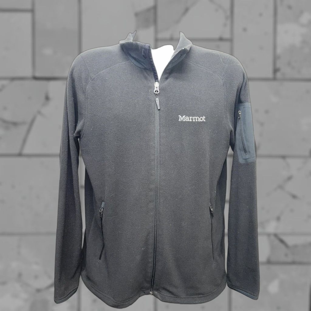 Marmot Marmot Polartec Black Zip Down Jacket Mens M Jacket Black Marmot Polartec Men M Zip Down Fleece Style Size US M / EU 48-50 / 2 - 1 Thumbnail