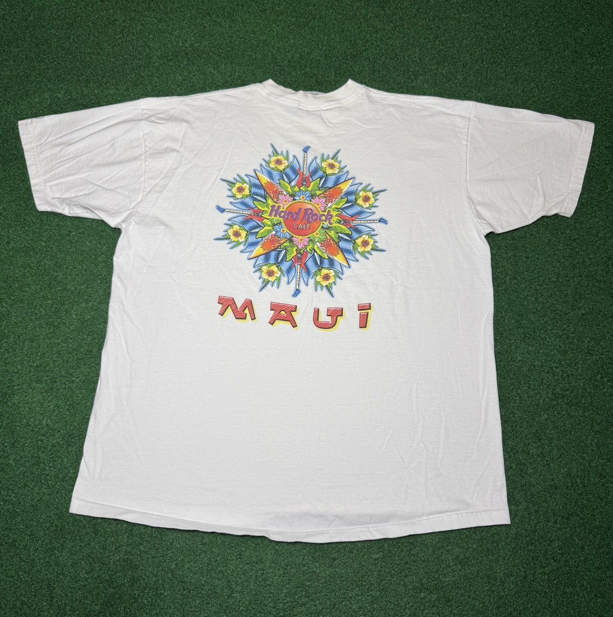 Hard Rock Cafe intage 90s Hard Rock Maui Wowie Honolulu Surfer XXL T Shirt Size US XXL / EU 58 / 5 - 1 Thumbnail