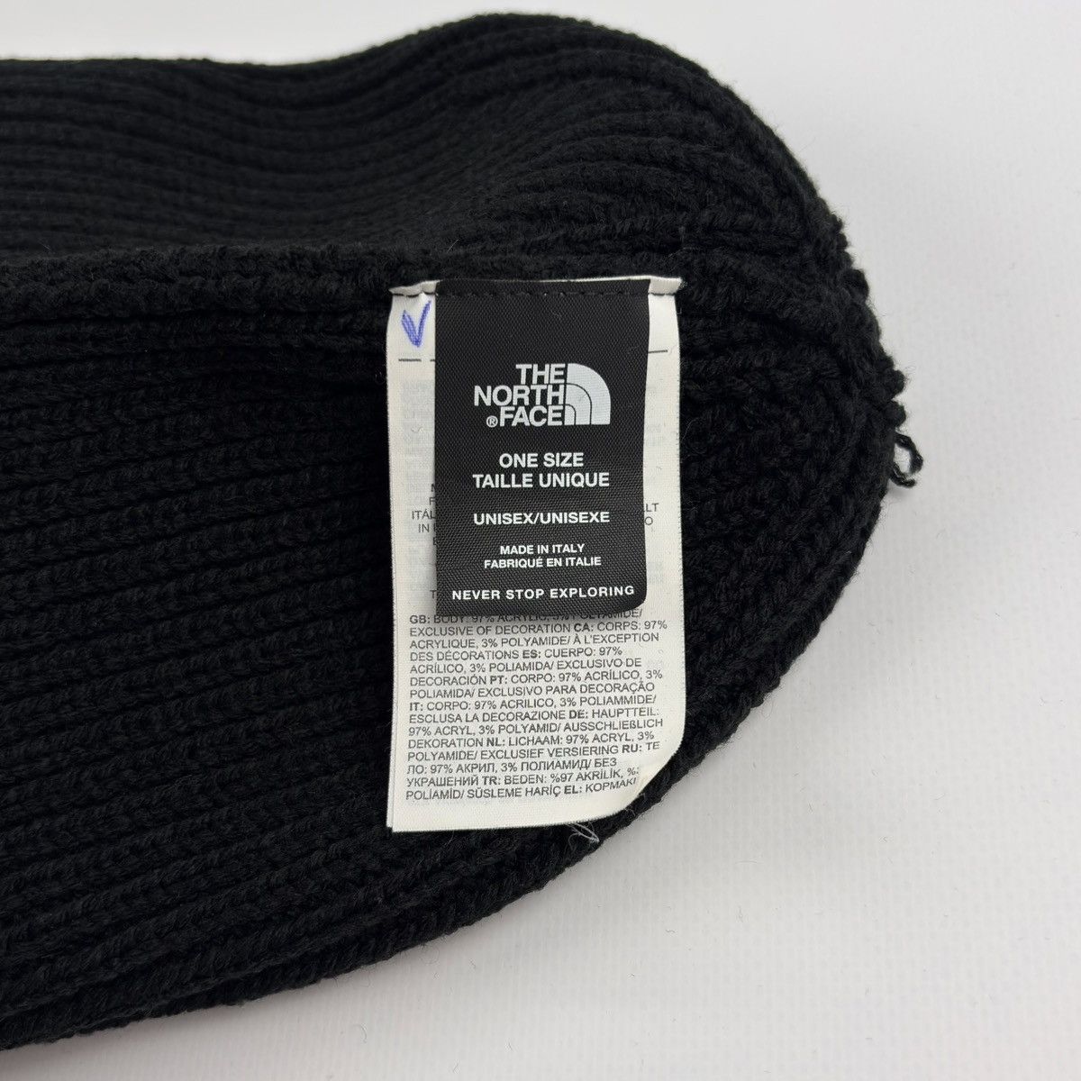 The North Face Vintage The North Face Beanie Knitted Hat Size ONE SIZE - 6 Thumbnail