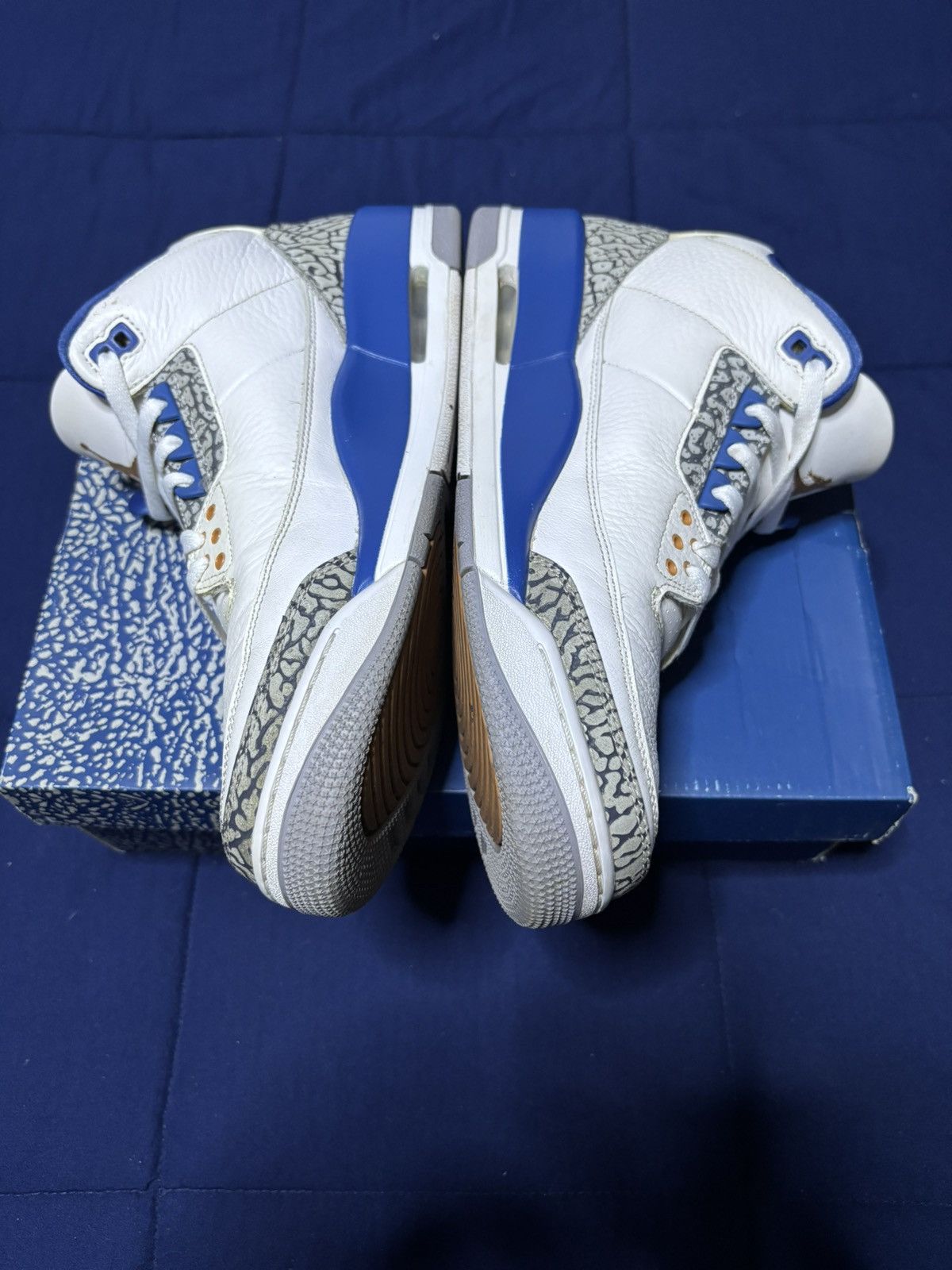 Jordan Brand Jordan 3 Retro Washington Wizards 2023 Size 12 Size US 12 / EU 45 - 3 Thumbnail