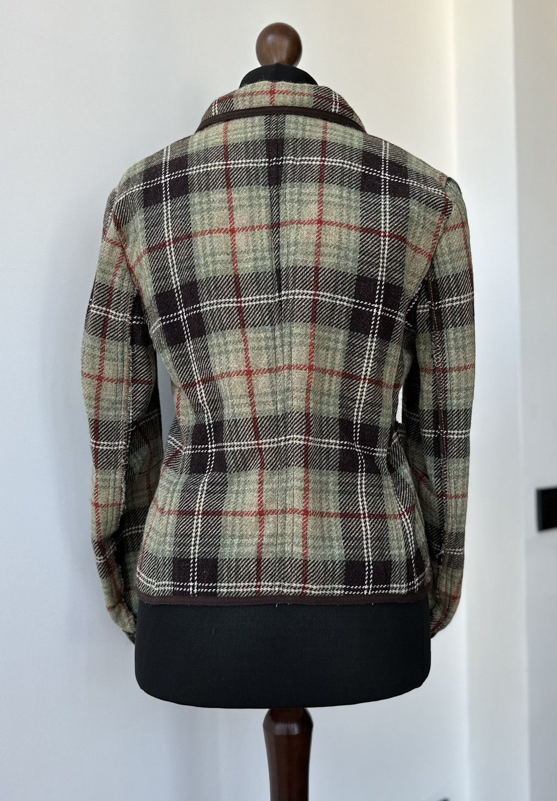 Marithe + Francois Girbaud Marithe Francois Girbaud Jacket Blazer Wool Size US 30 Size M / US 6-8 / IT 42-44 - 3 Thumbnail