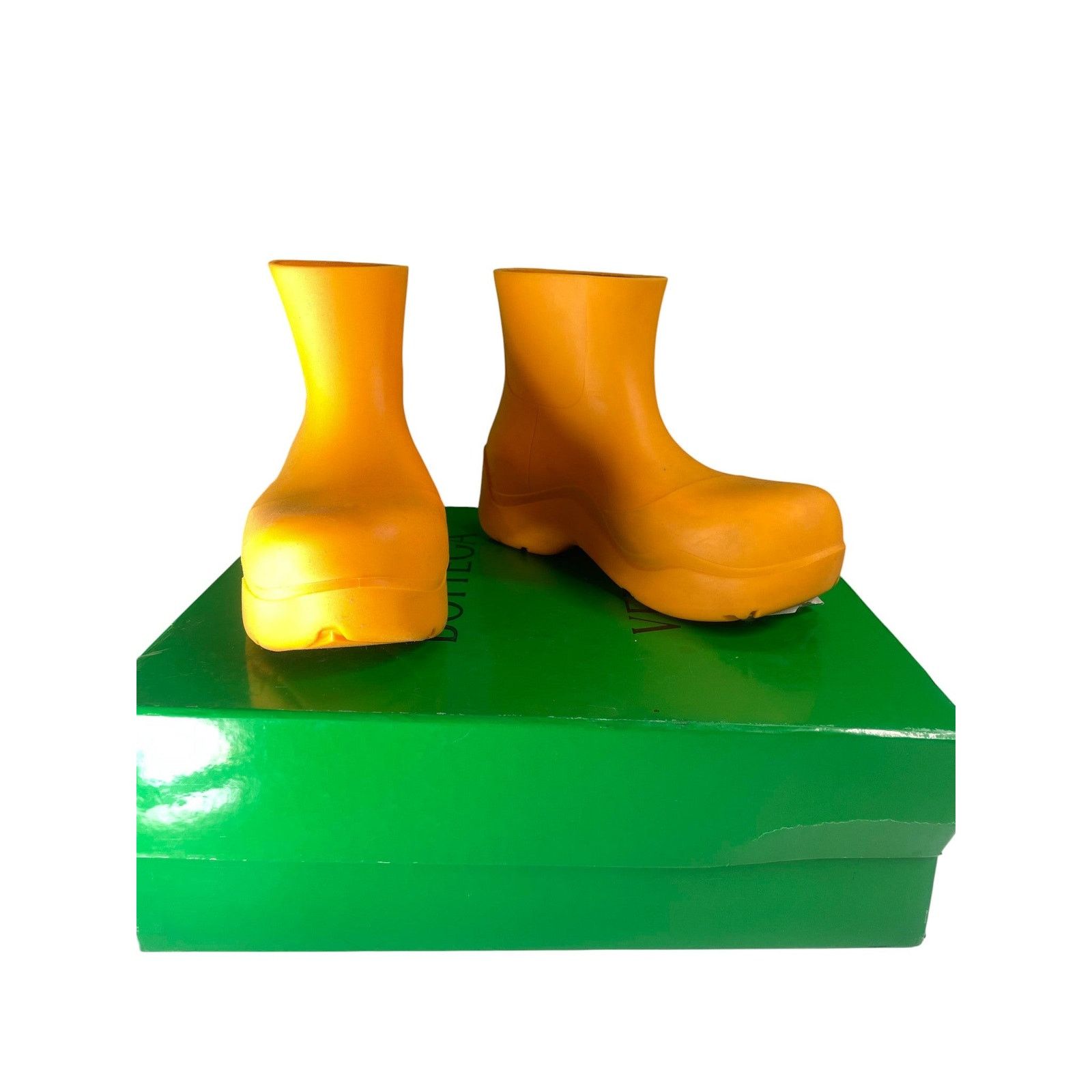 Bottega Veneta Bottega Veneta Yellow Boots Size US 4 / IT 34 - 3 Thumbnail