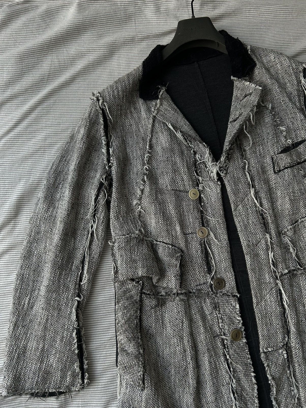 Takahiromiyashita The Soloist. (M) Distressed Chesterfield Coat Size US M / EU 48-50 / 2 - 2 Thumbnail
