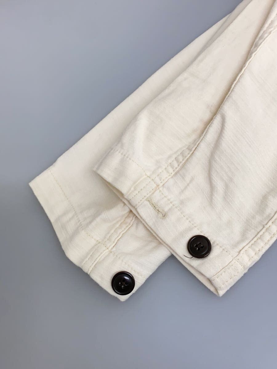 Avirex Avirex Plain Cotton Long Sleeve Shirt Ivory Size US XL / EU 56 / 4 - 5 Thumbnail