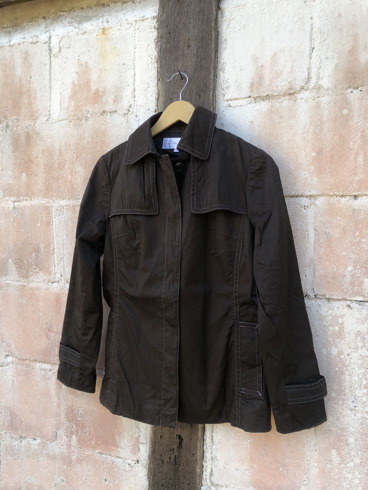 Homme + Femme La × Japanese Brand Garcon Des Gris Trenchcoat Jacket Size M / US 6-8 / IT 42-44 - 3 Thumbnail