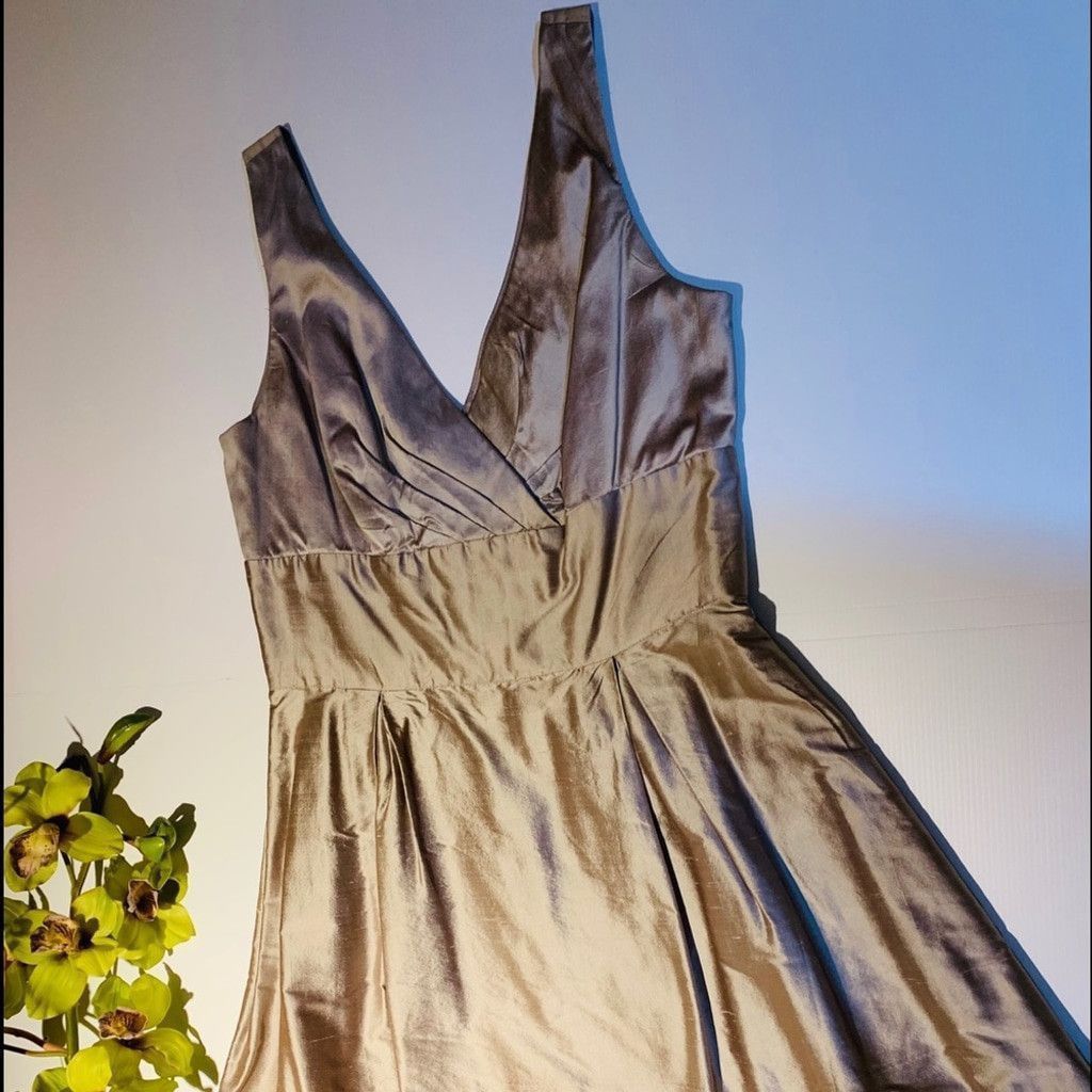 Other Dessy Collection BN Silk taupe dress size 12 Size XL / US 12-14 / IT 48-50 - 1 Thumbnail
