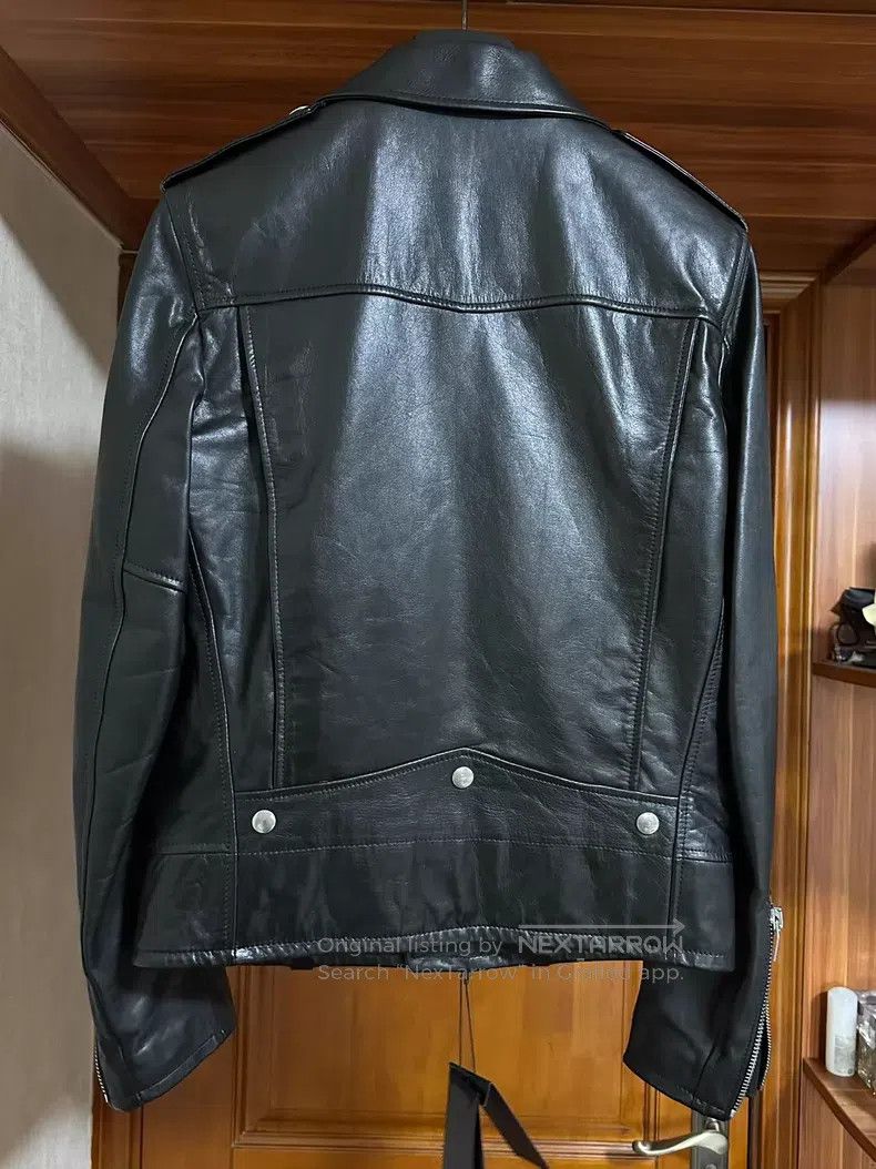 Saint Laurent Paris Saint Laurent Paris Motorcycle Jacket, Leather Jacket Size US S / EU 44-46 / 1 - 2 Thumbnail