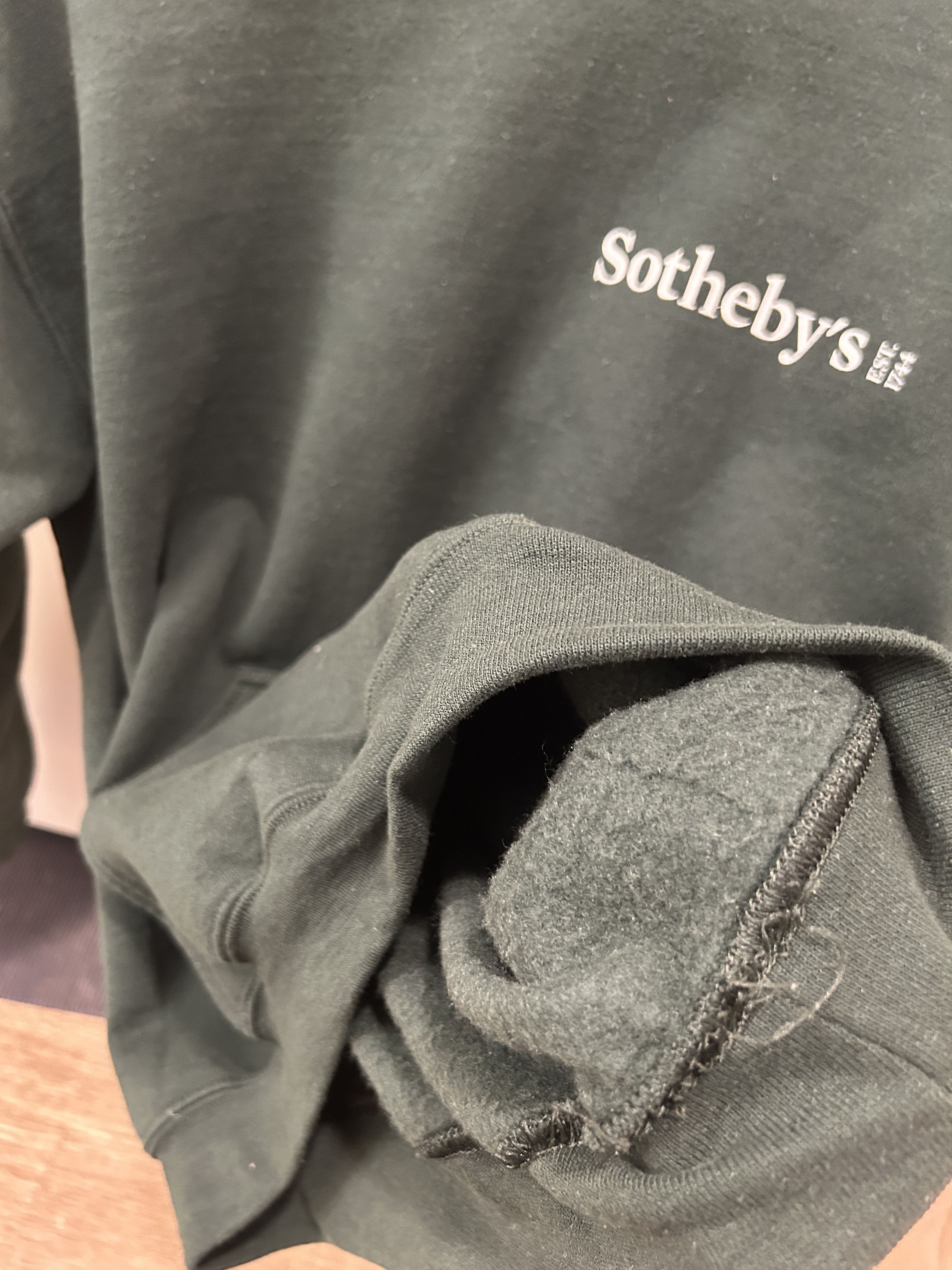 Vintage Fraser croll sotherby's green hoodie pullover Size US M / EU 48-50 / 2 - 3 Thumbnail