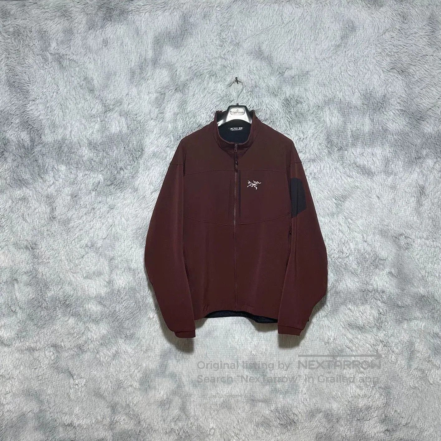 Arcteryx Gamma MX Jacket Red Long Sleeve.