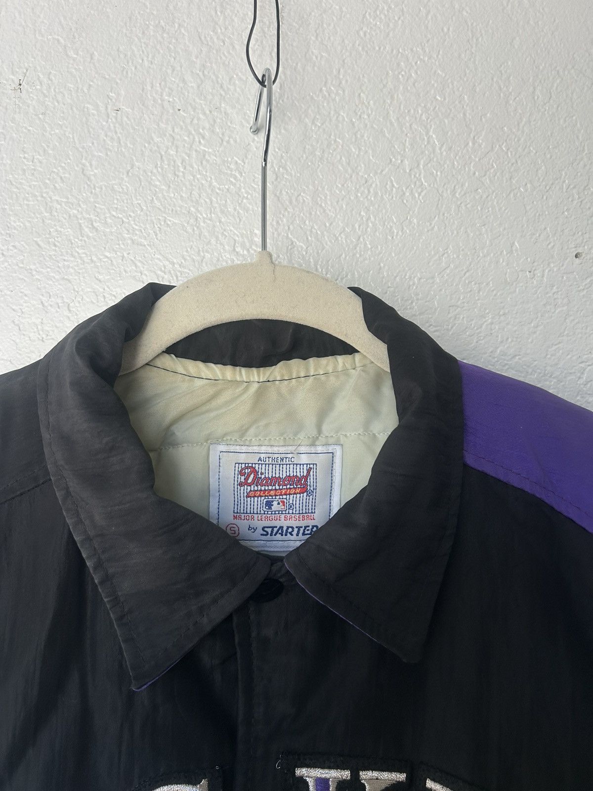 Starter Rare find Colorado Rockies 90s bomber varsity jacket Size US S / EU 44-46 / 1 - 3 Thumbnail