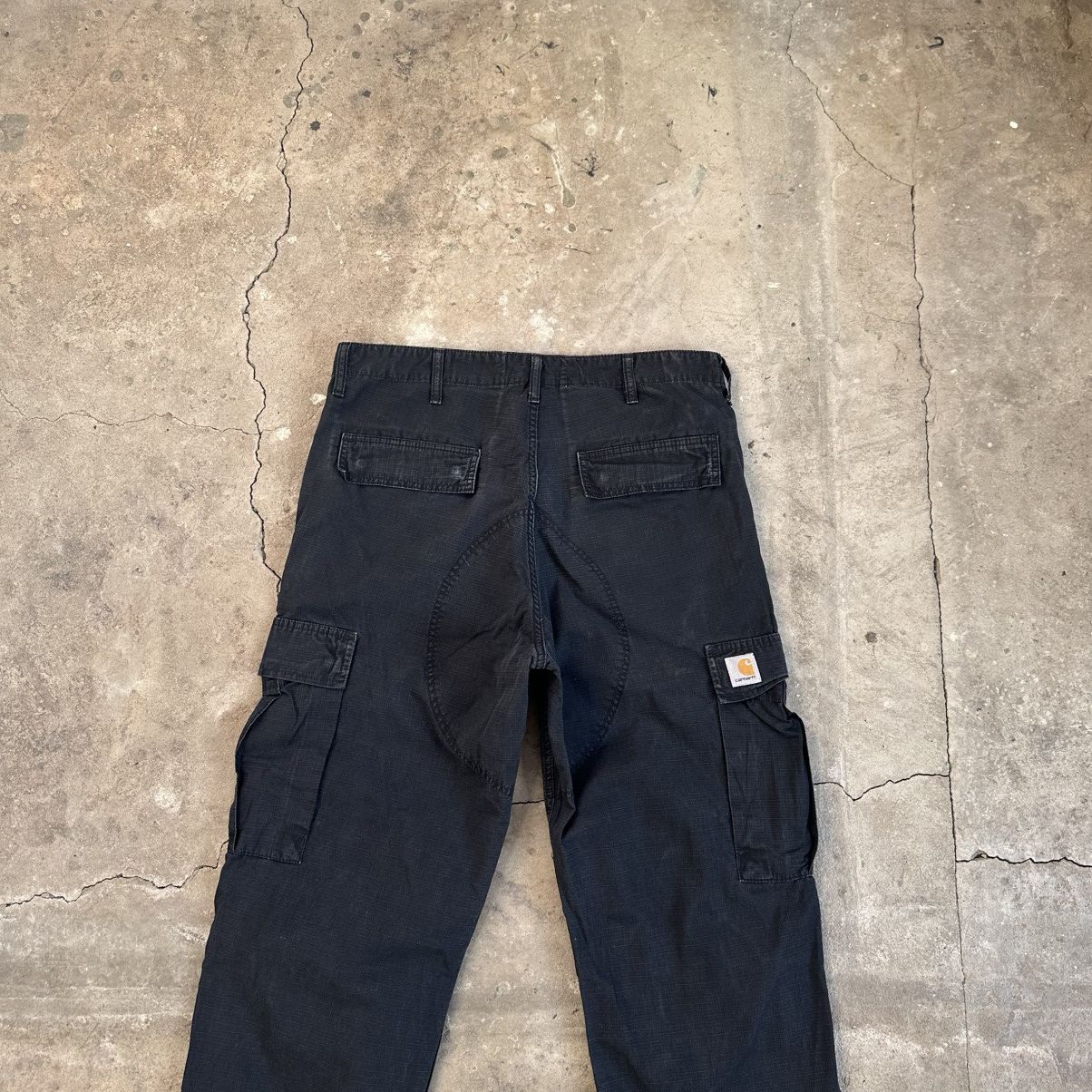 Carhartt Carhartt WiP Cargo regular Pants Black Multipocket Size US 34 / EU 50 - 8 Thumbnail