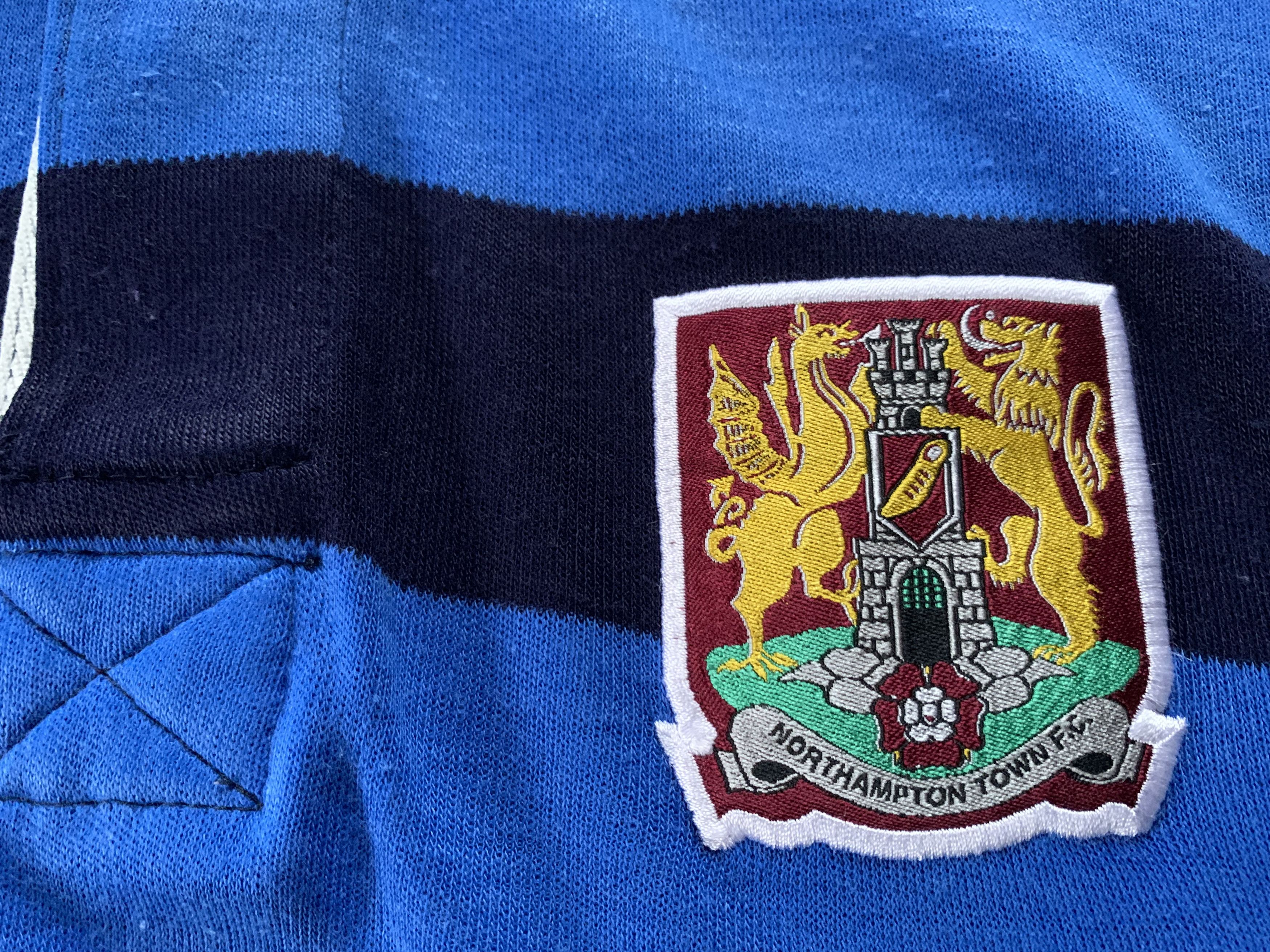 Vintage Very Rare Northampton Town FC Cotton Long Sleeve Polo Size US M / EU 48-50 / 2 - 5 Thumbnail