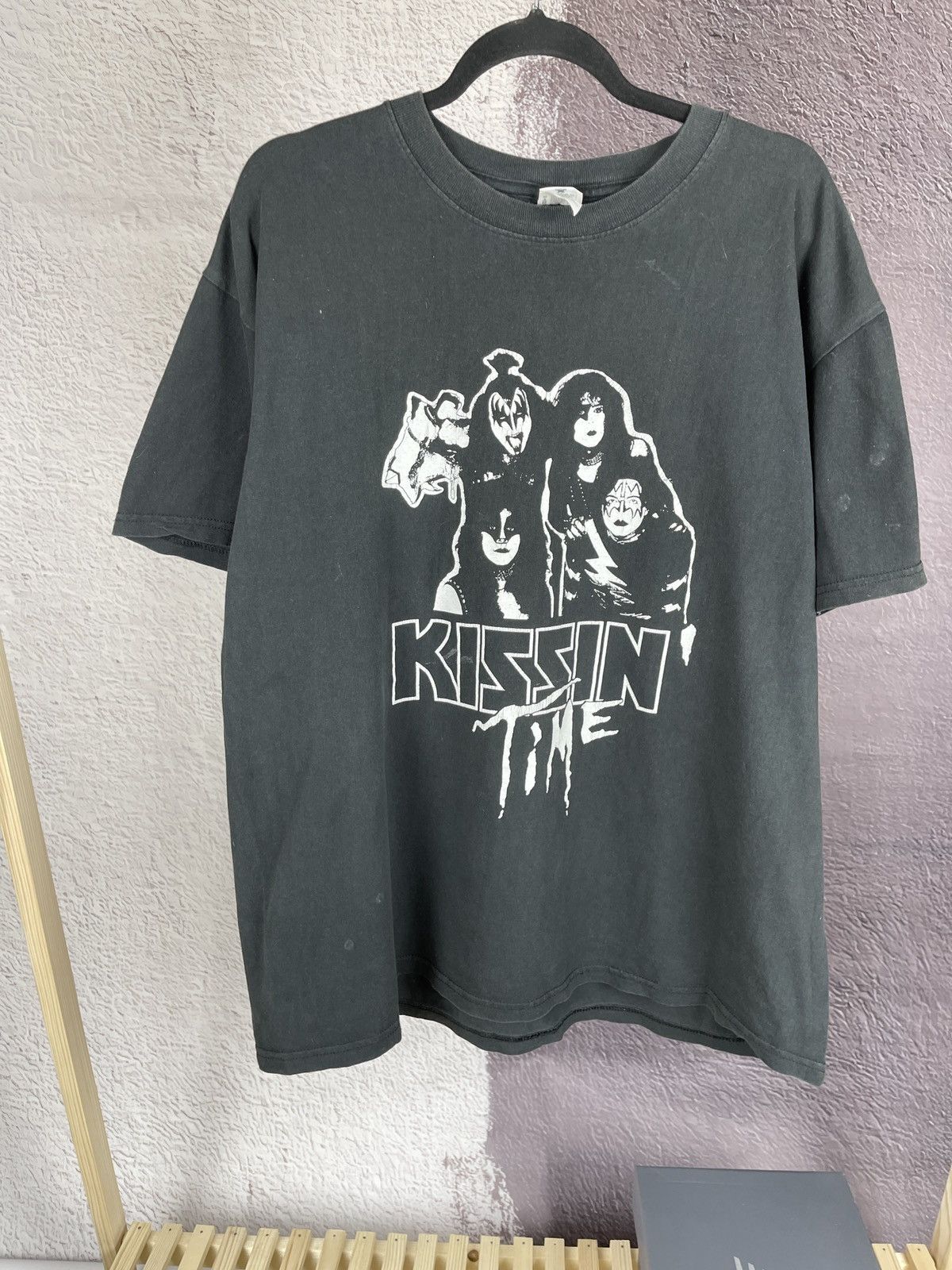 Band Tees Kiss vintage y2k kissin’ time 10 years of Rock’n’Roll tee Size US XL / EU 56 / 4 - 6 Thumbnail