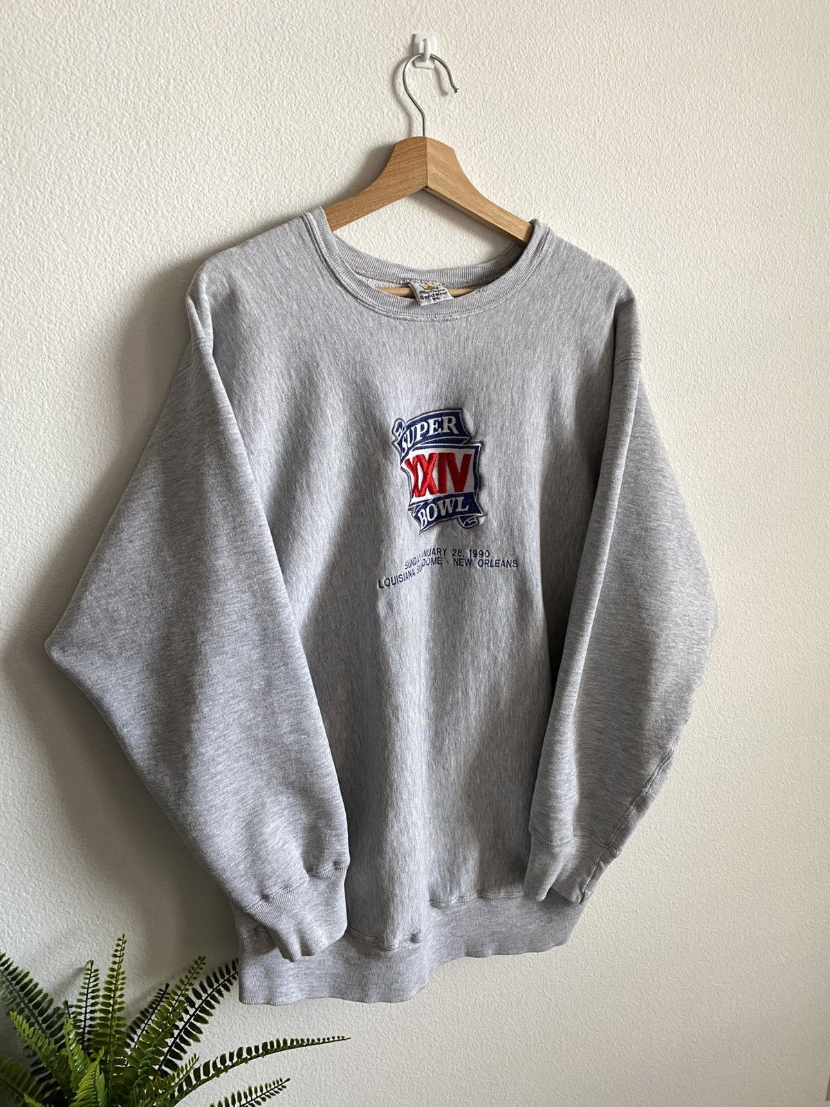 NFL Vintage 90s Super Bowl 24 1990 Crewneck Sweatshirt Size US XL / EU 56 / 4 - 2 Thumbnail
