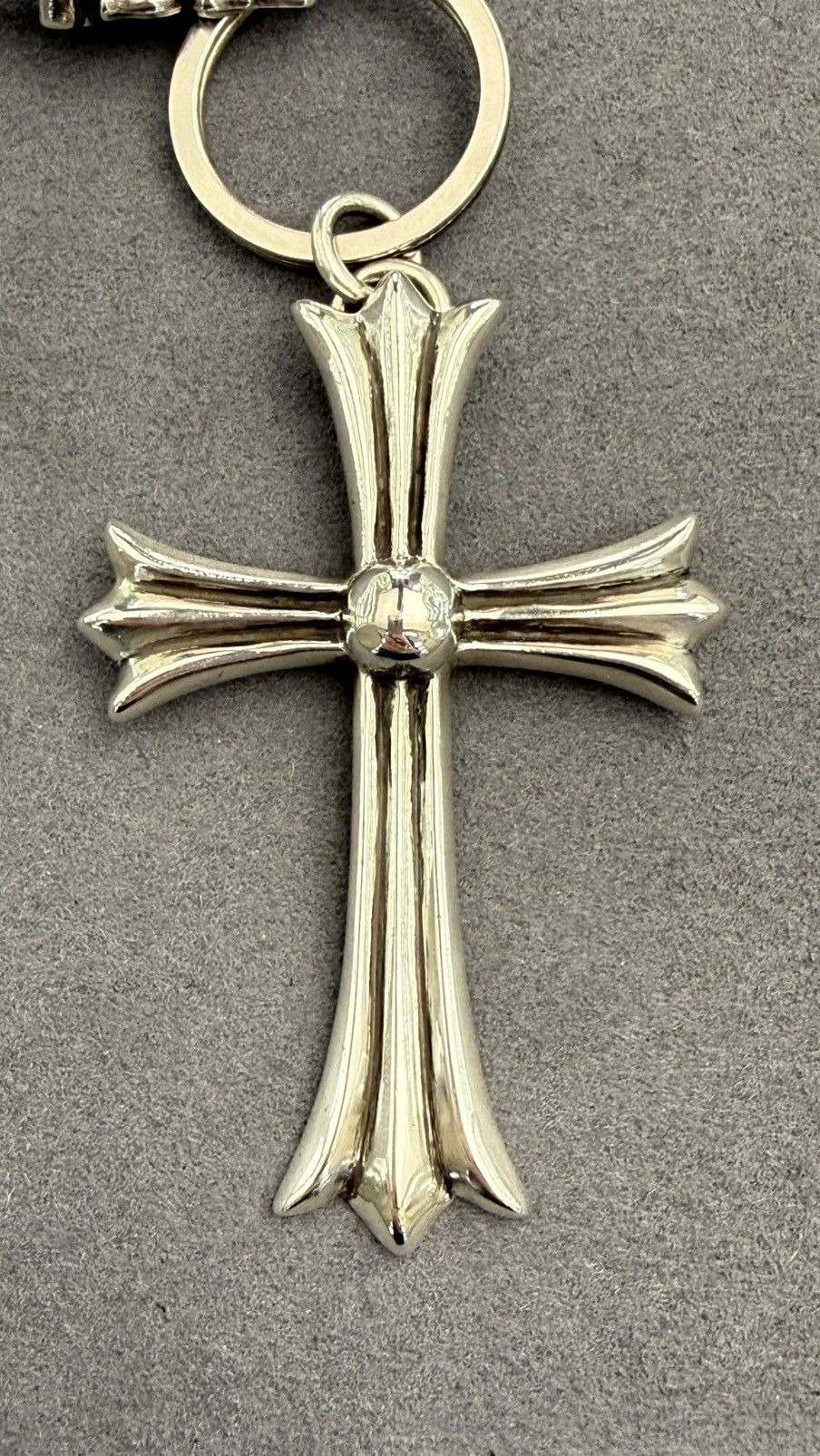 Chrome Hearts Chrome Hearts Cross & Dagger Keychain Silver 925 New Size ONE SIZE - 6 Thumbnail