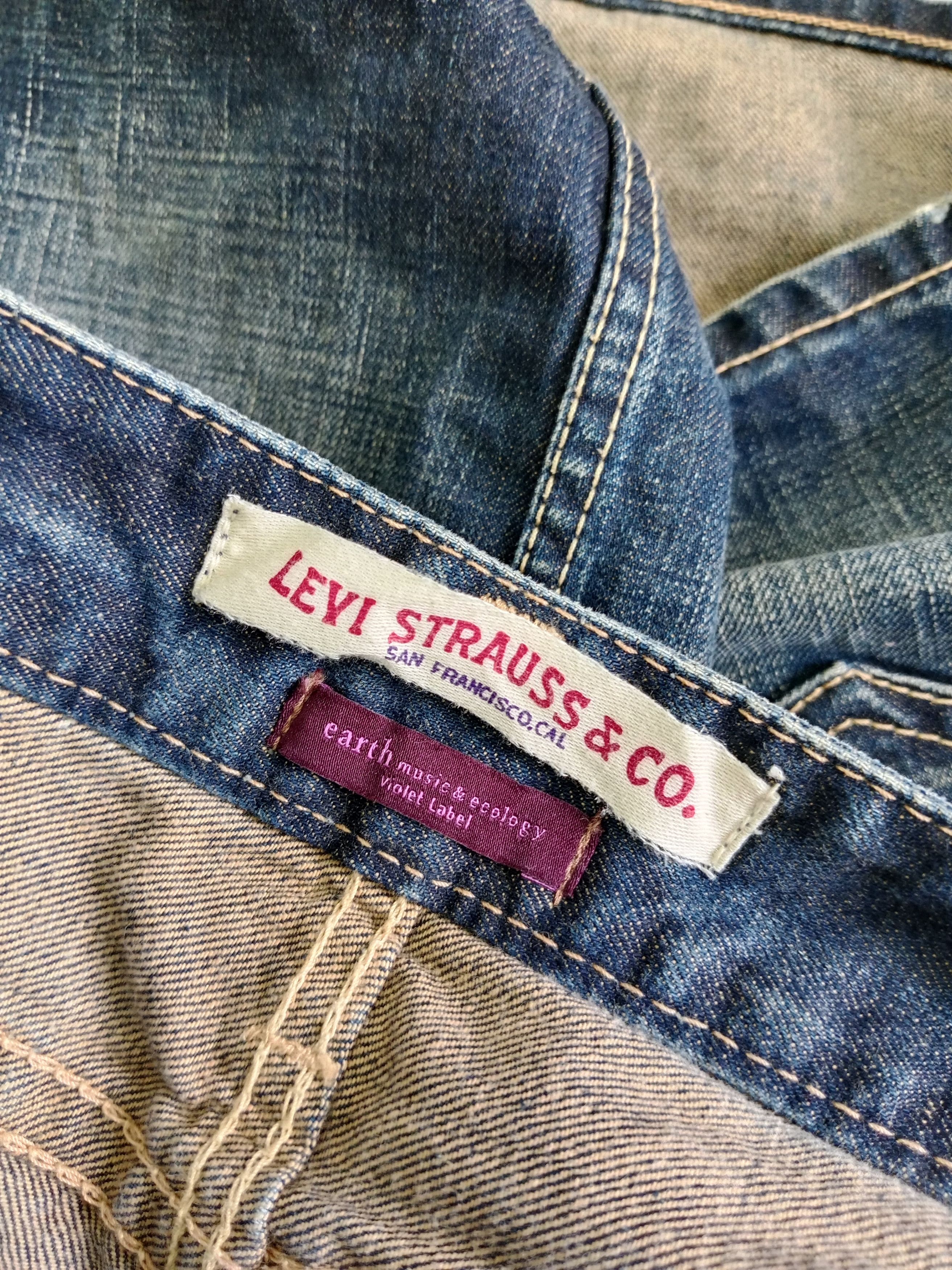 Levi's Vintage Clothing Levi Strauss & Co Denim Mini Skirt Size 30" / US 8 / IT 44 - 9 Thumbnail