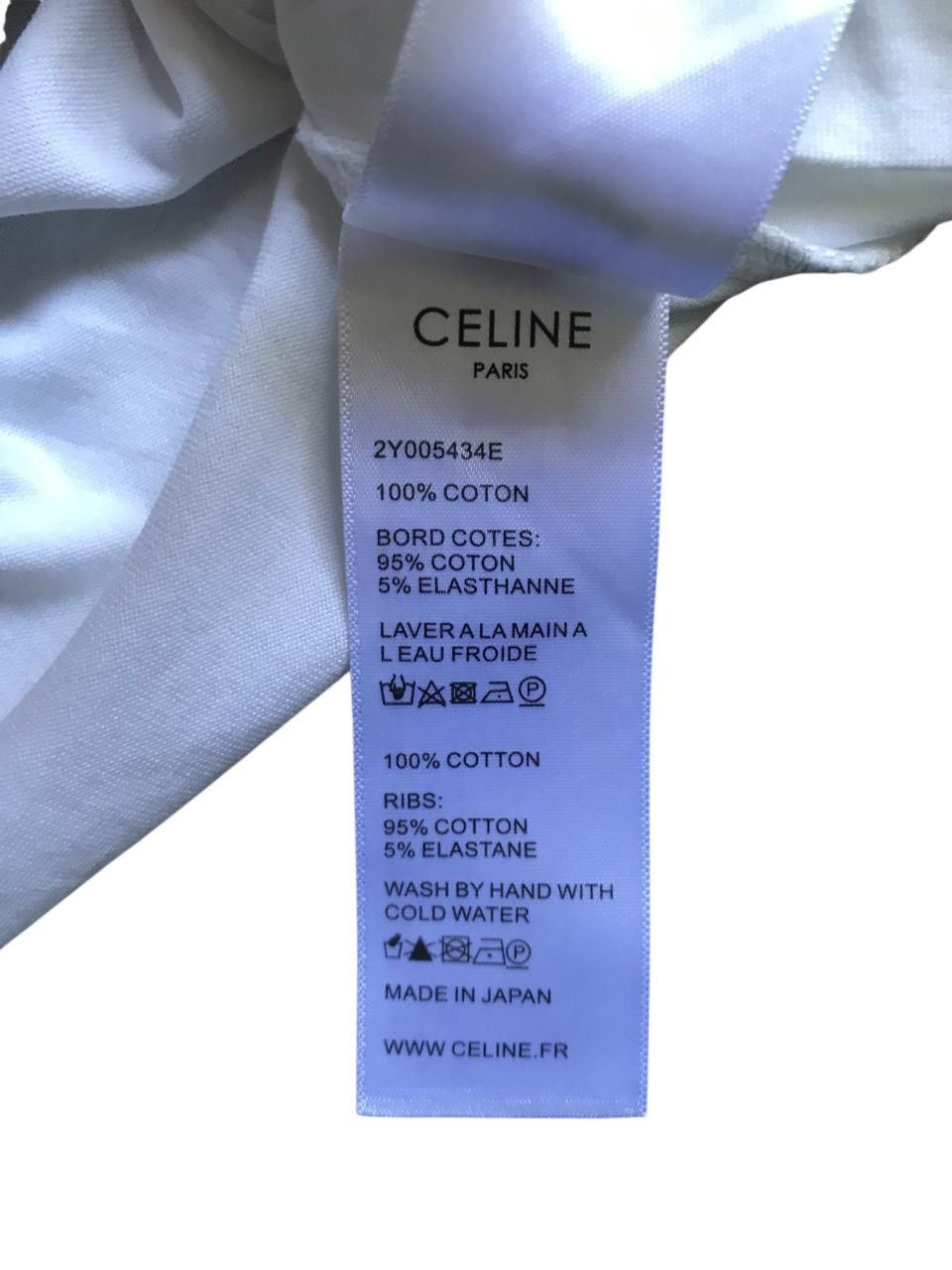 Celine Celine crop top shirt Size S / US 4 / IT 40 - 4 Thumbnail