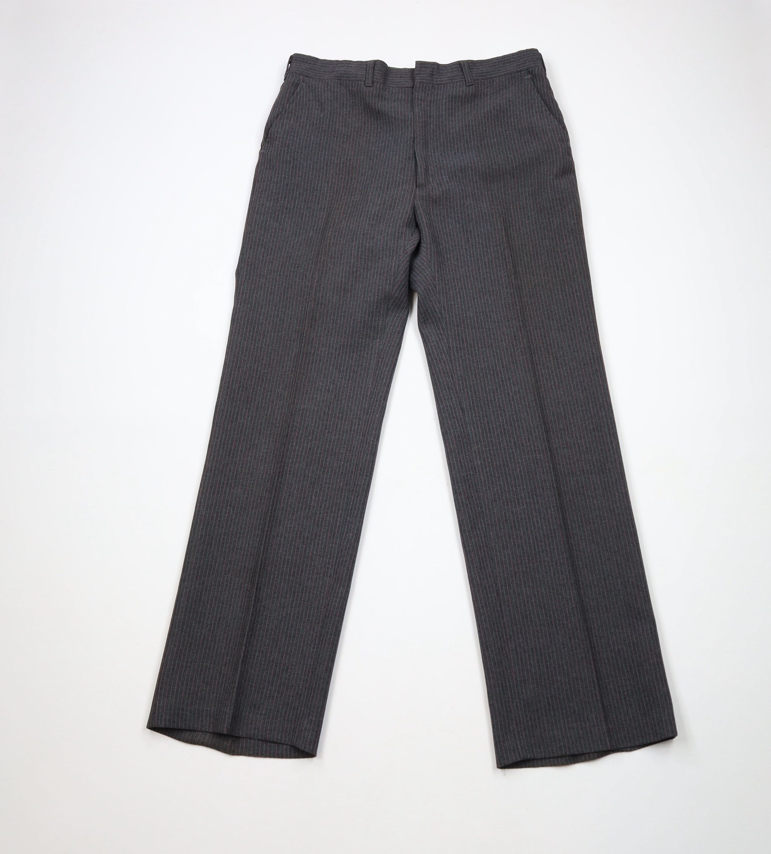 Vintage Vintage 70s Streetwear Knit Wide Leg Bell Bottoms Pants USA Size US 34 / EU 50 - 1 Thumbnail