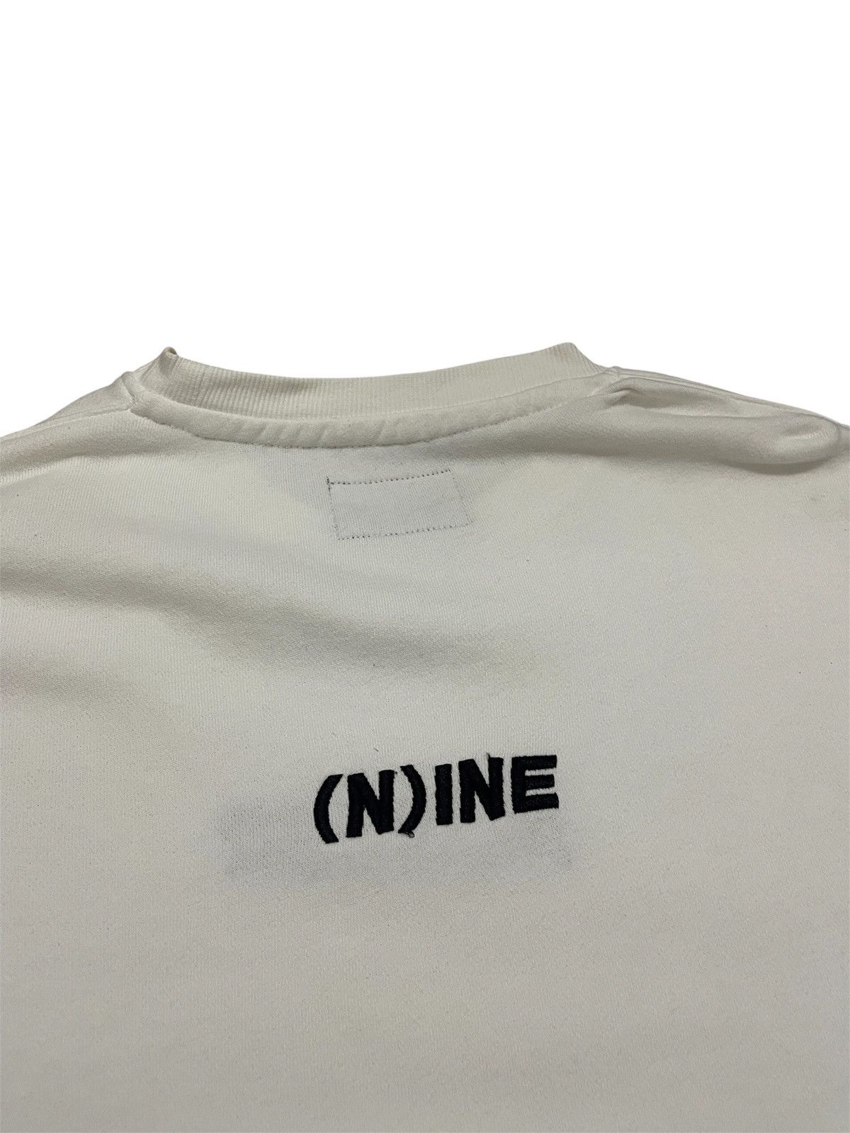 Number (N)ine Number (N)ine Embroidered Centre Logo Crewneck Sweatshirt Size US L / EU 52-54 / 3 - 4 Thumbnail