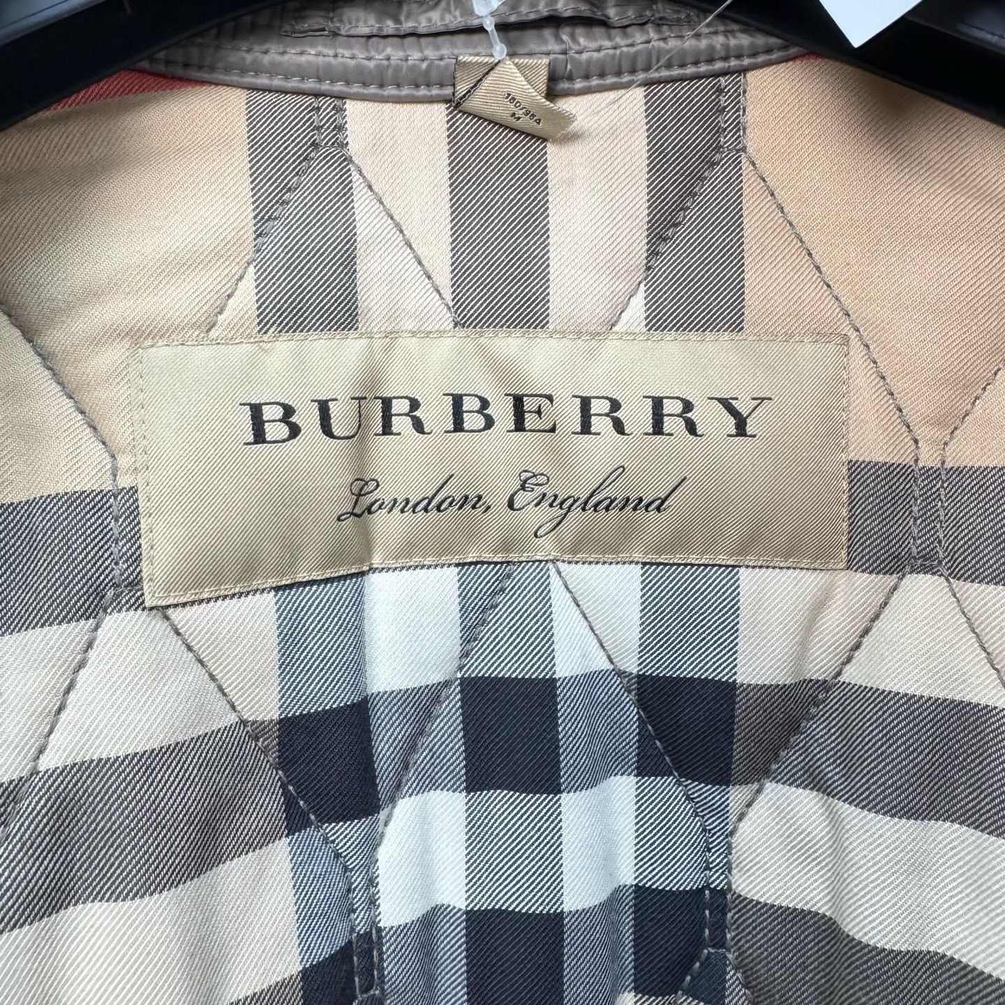 Burberry Burberry Corduroy Collar Quilted Check Coat Size US M / EU 48-50 / 2 - 6 Thumbnail